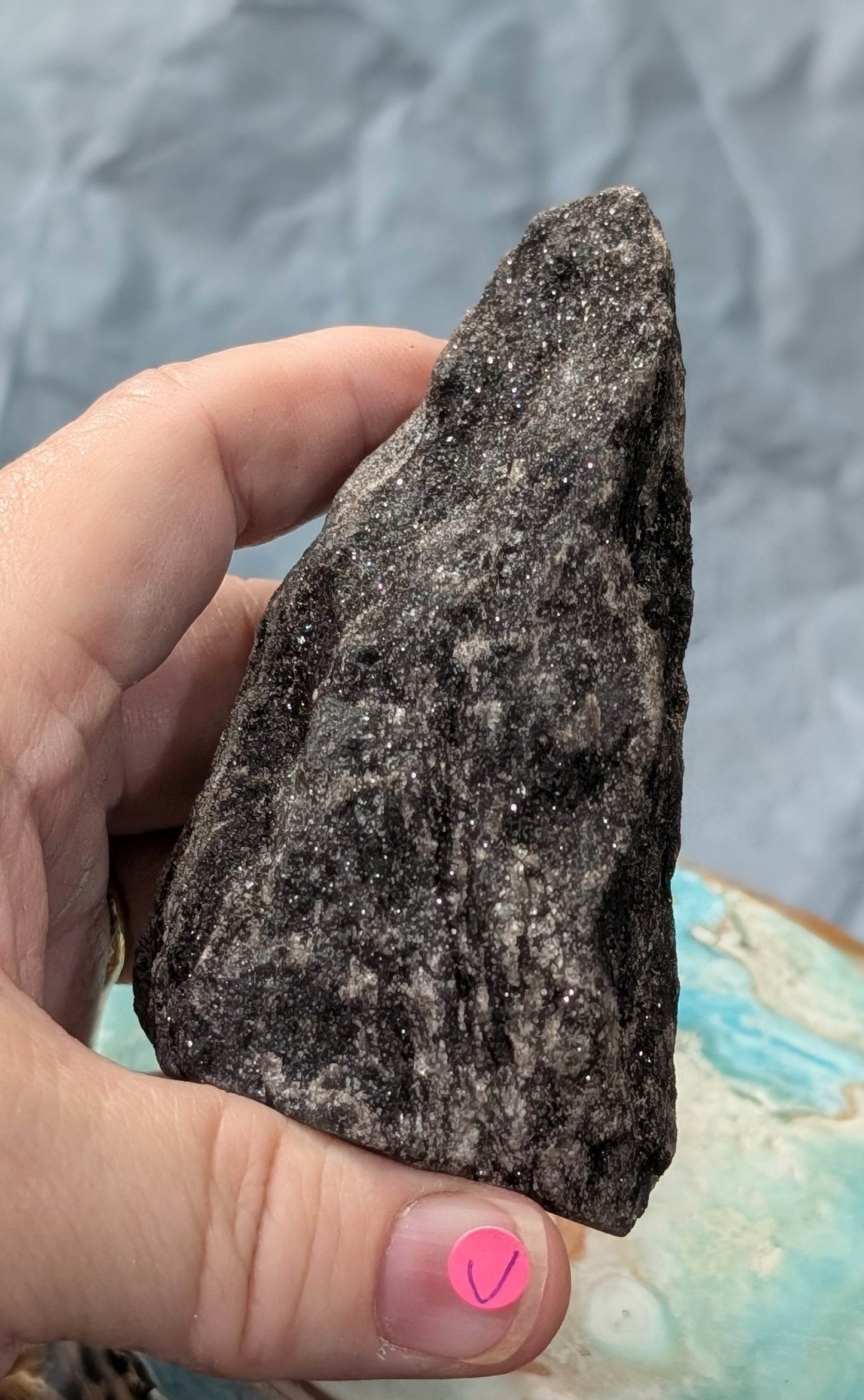 Raw Biotite Mica Cut Base Freeform