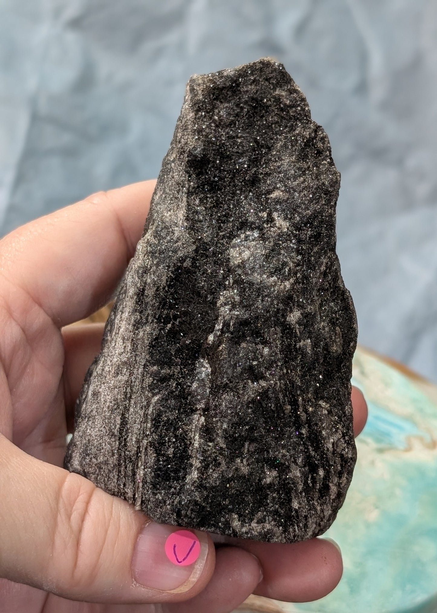 Raw Biotite Mica Cut Base Freeform