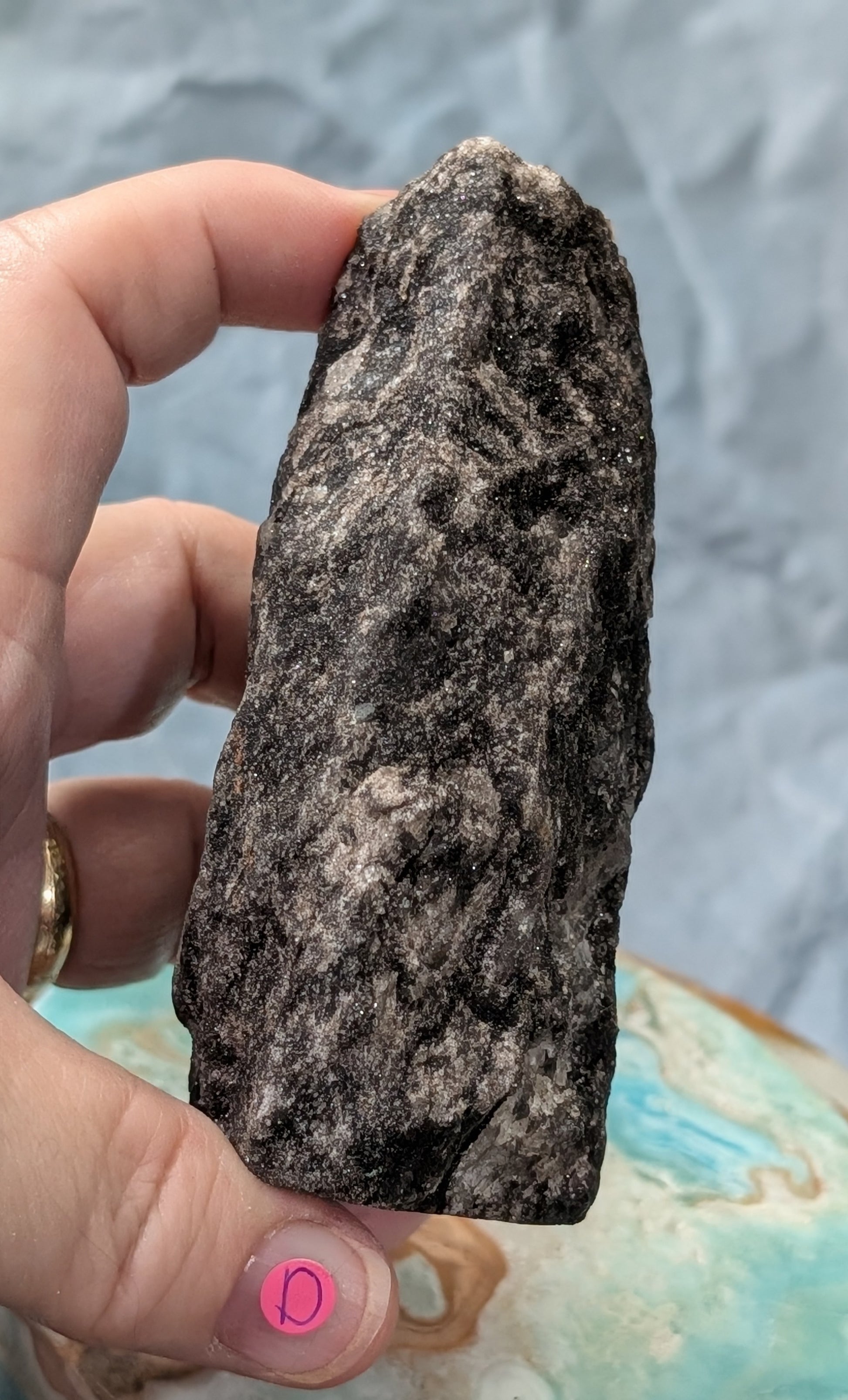 Raw Biotite Mica Cut Base Freeform