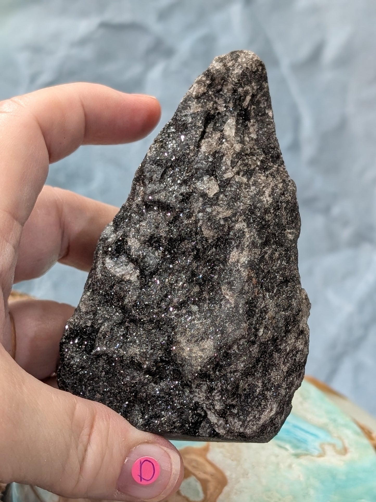 Raw Biotite Mica Cut Base Freeform