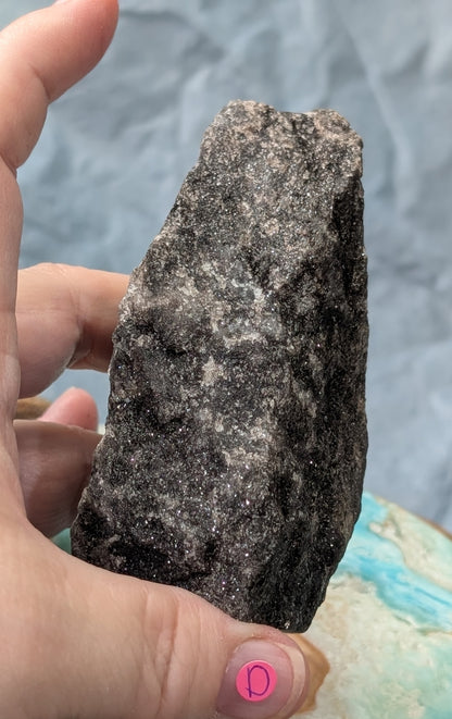 Raw Biotite Mica Cut Base Freeform