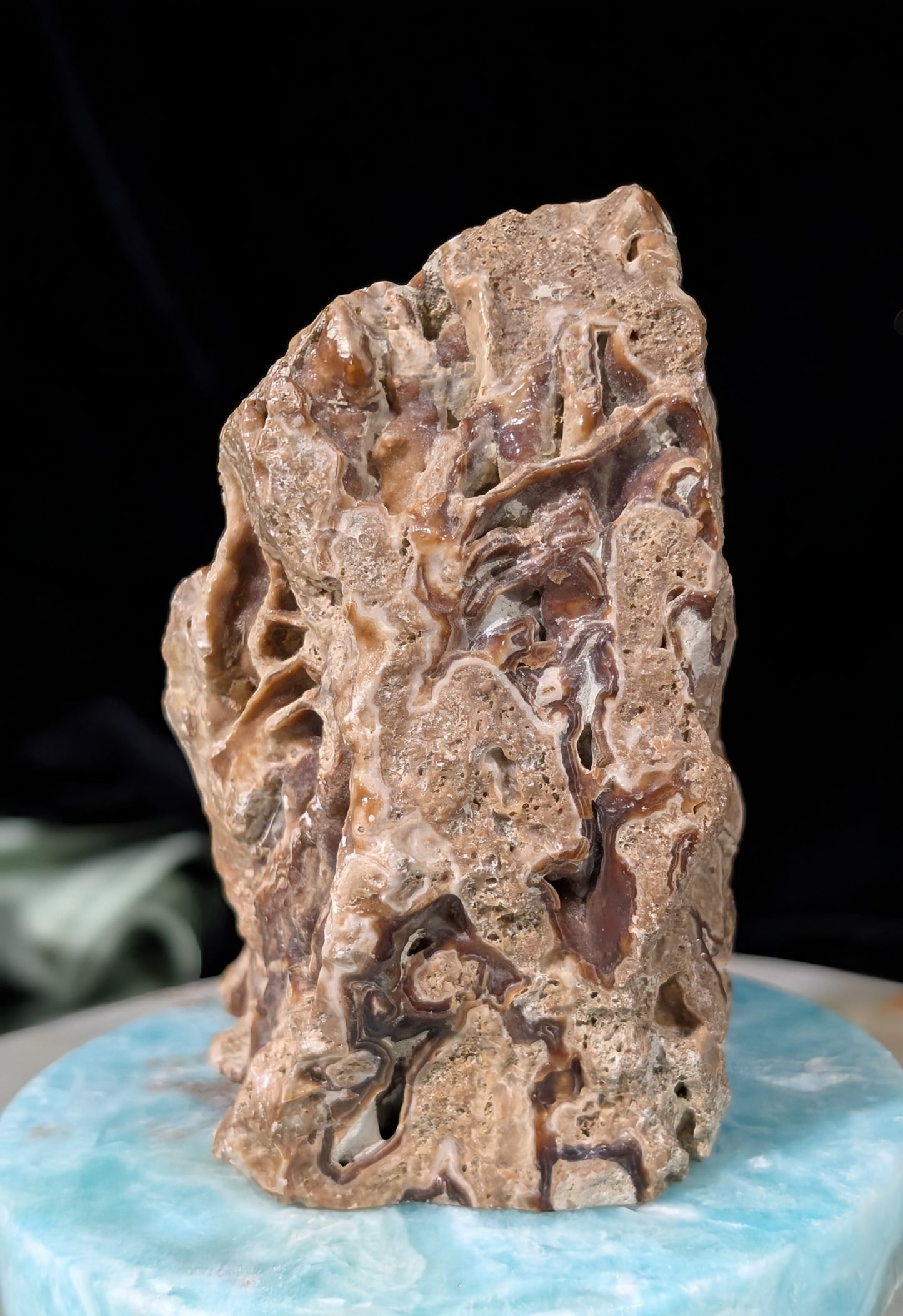 Raw Chocolate Calcite Freeform