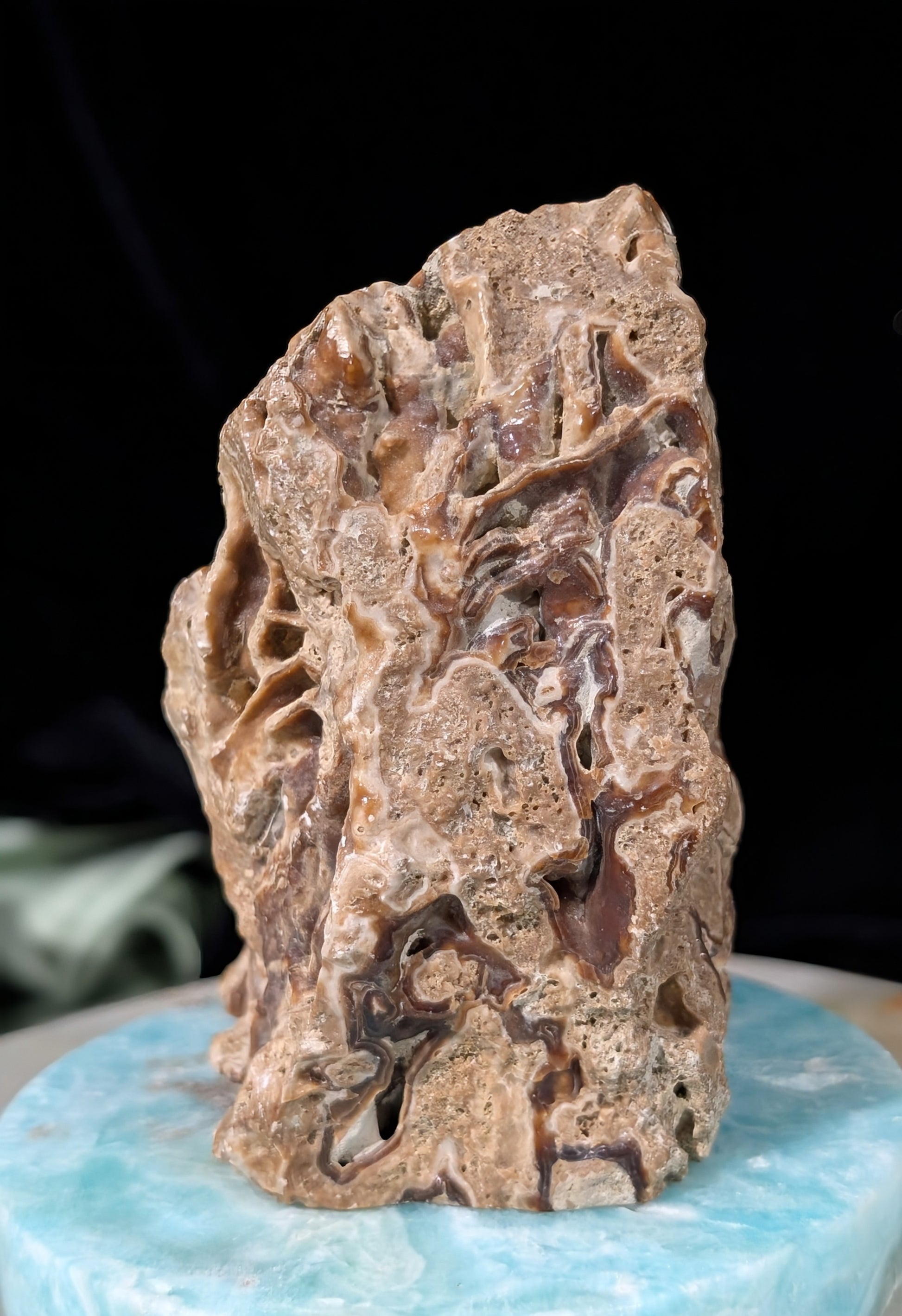 Raw Chocolate Calcite Freeform
