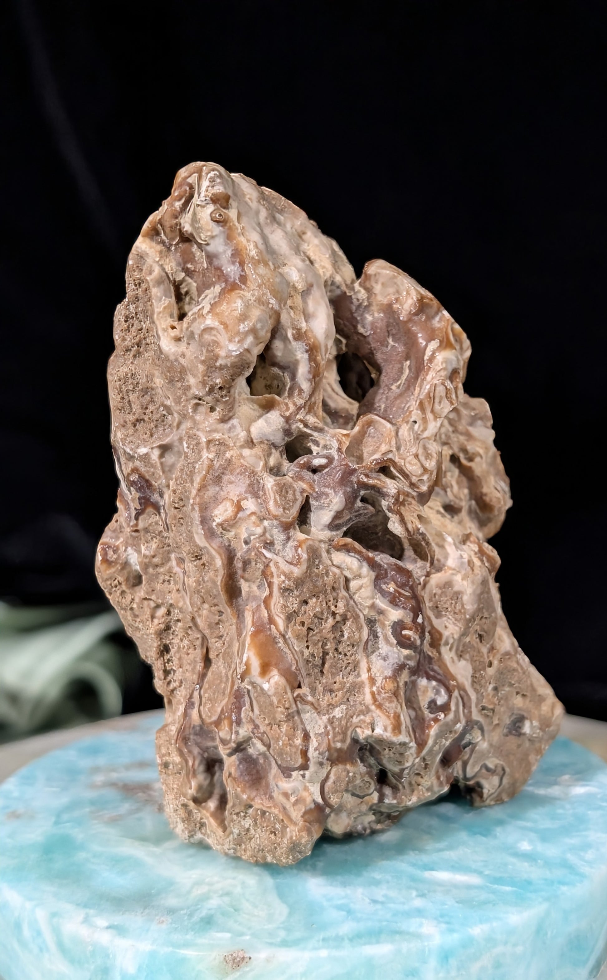 Raw Chocolate Calcite Freeform