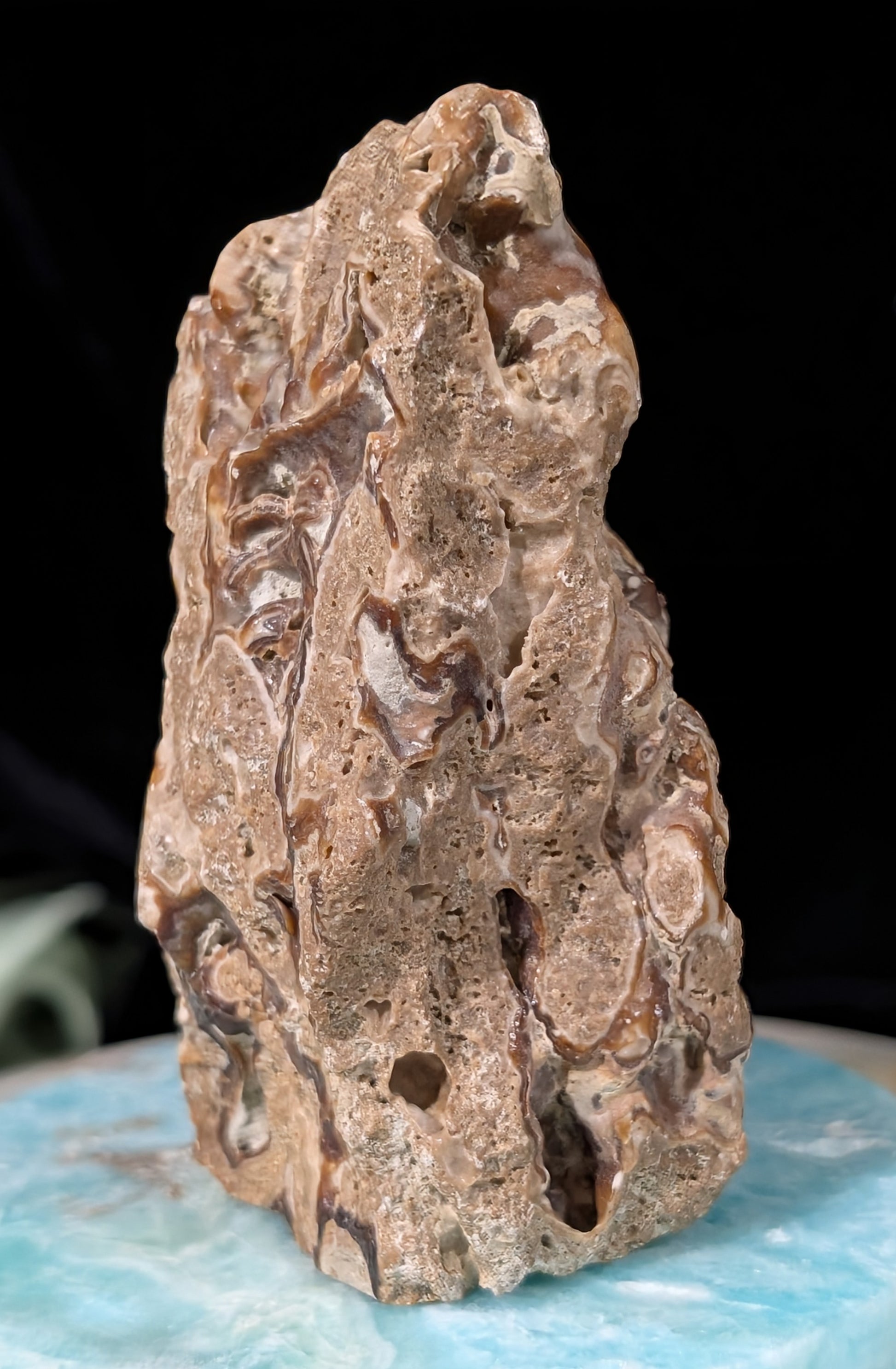 Raw Chocolate Calcite Freeform