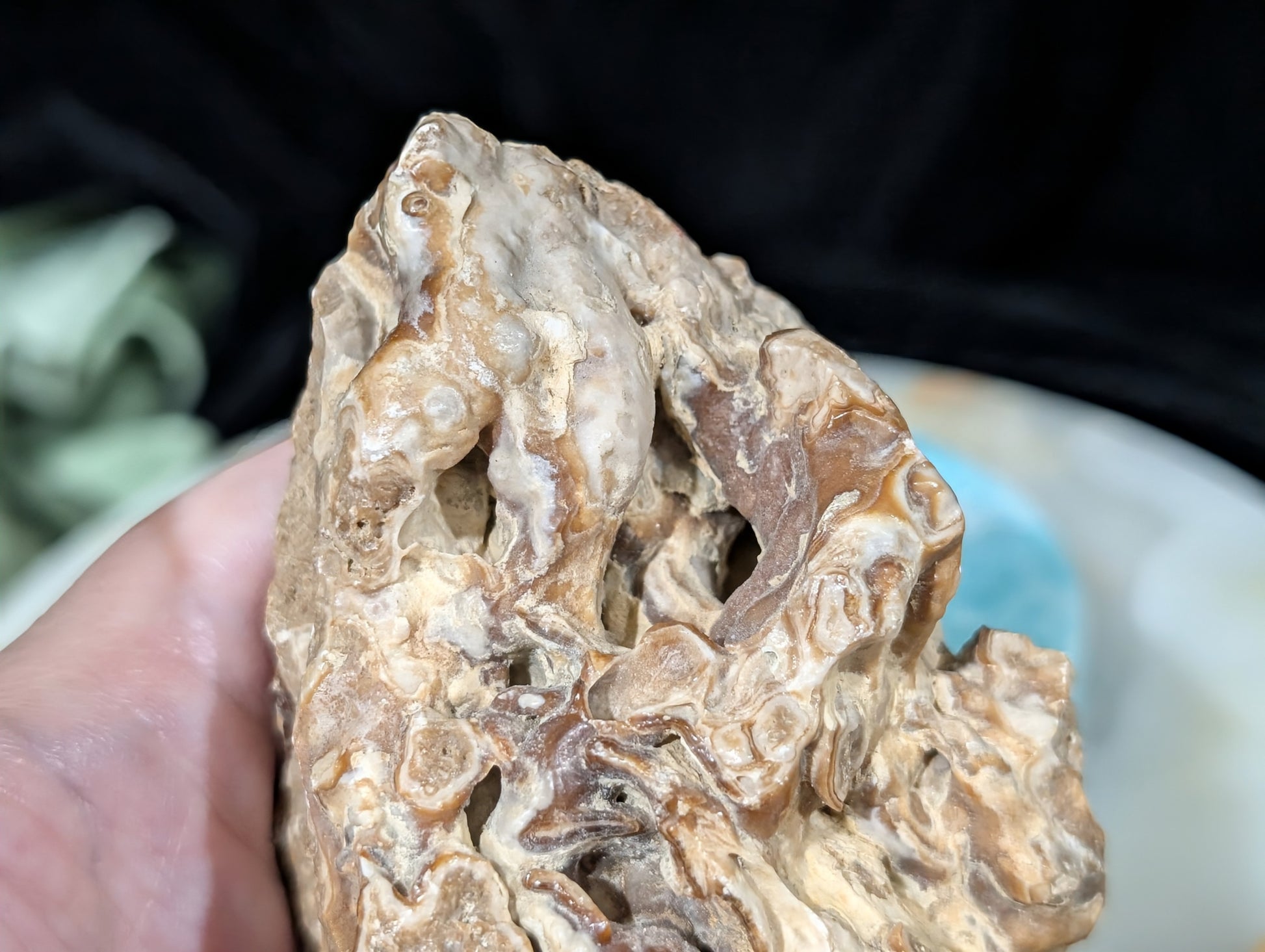 Raw Chocolate Calcite Freeform
