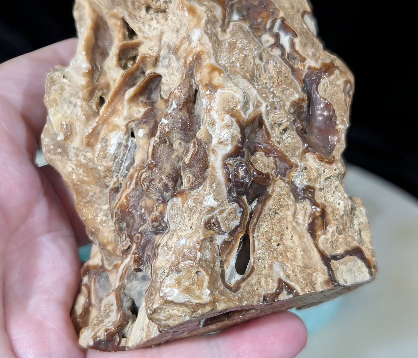 Raw Chocolate Calcite Freeform