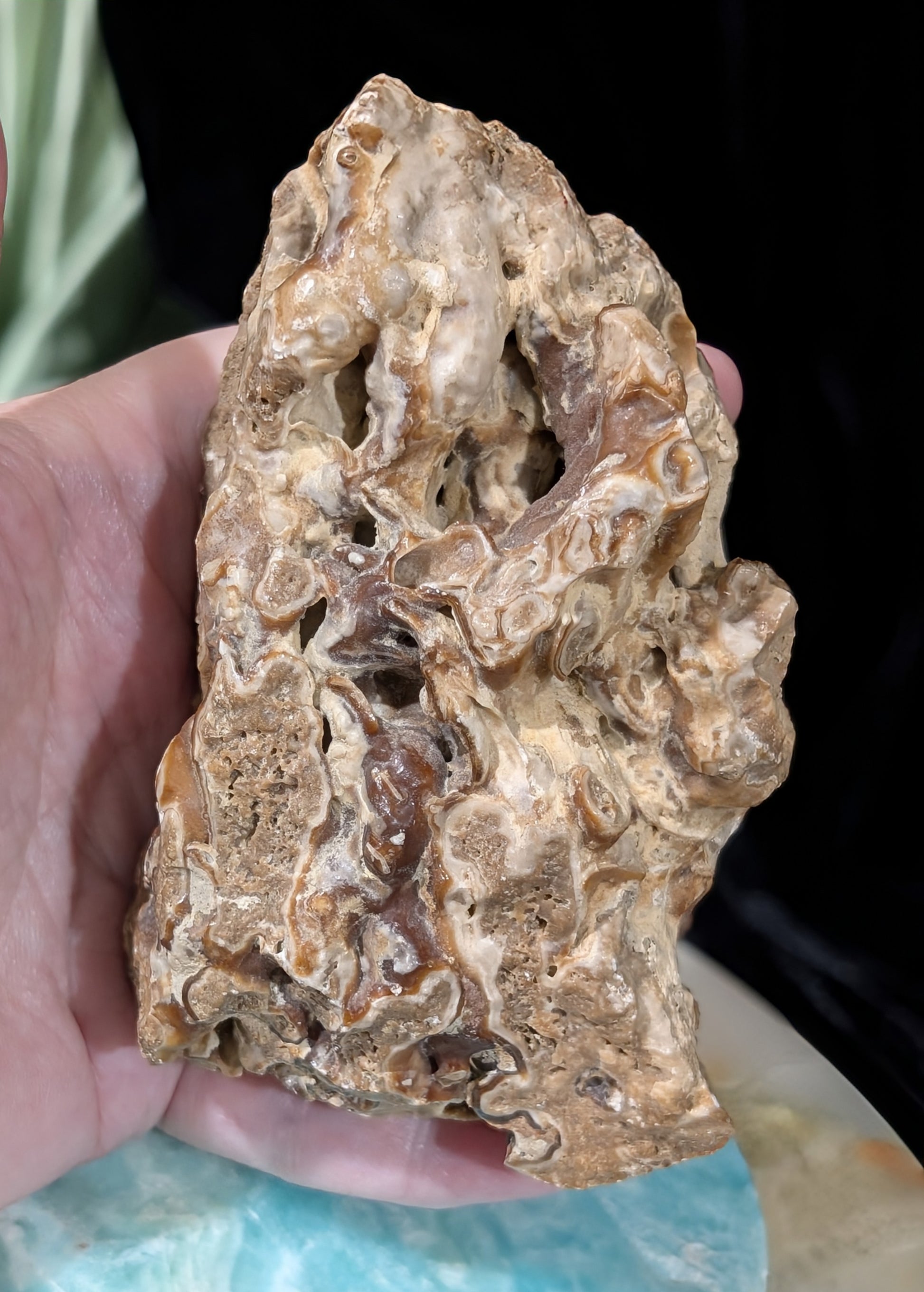 Raw Chocolate Calcite Freeform