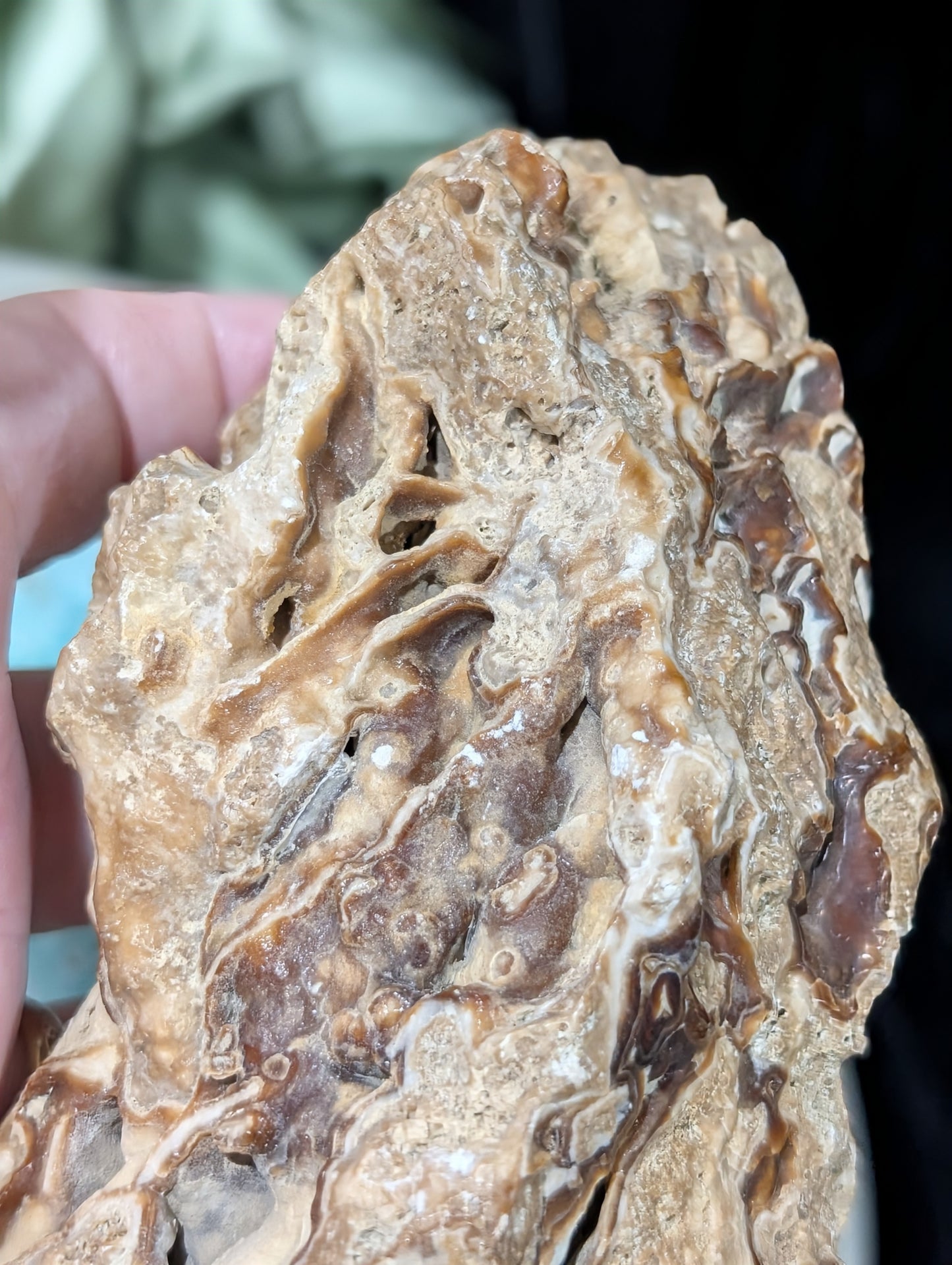 Raw Chocolate Calcite Freeform