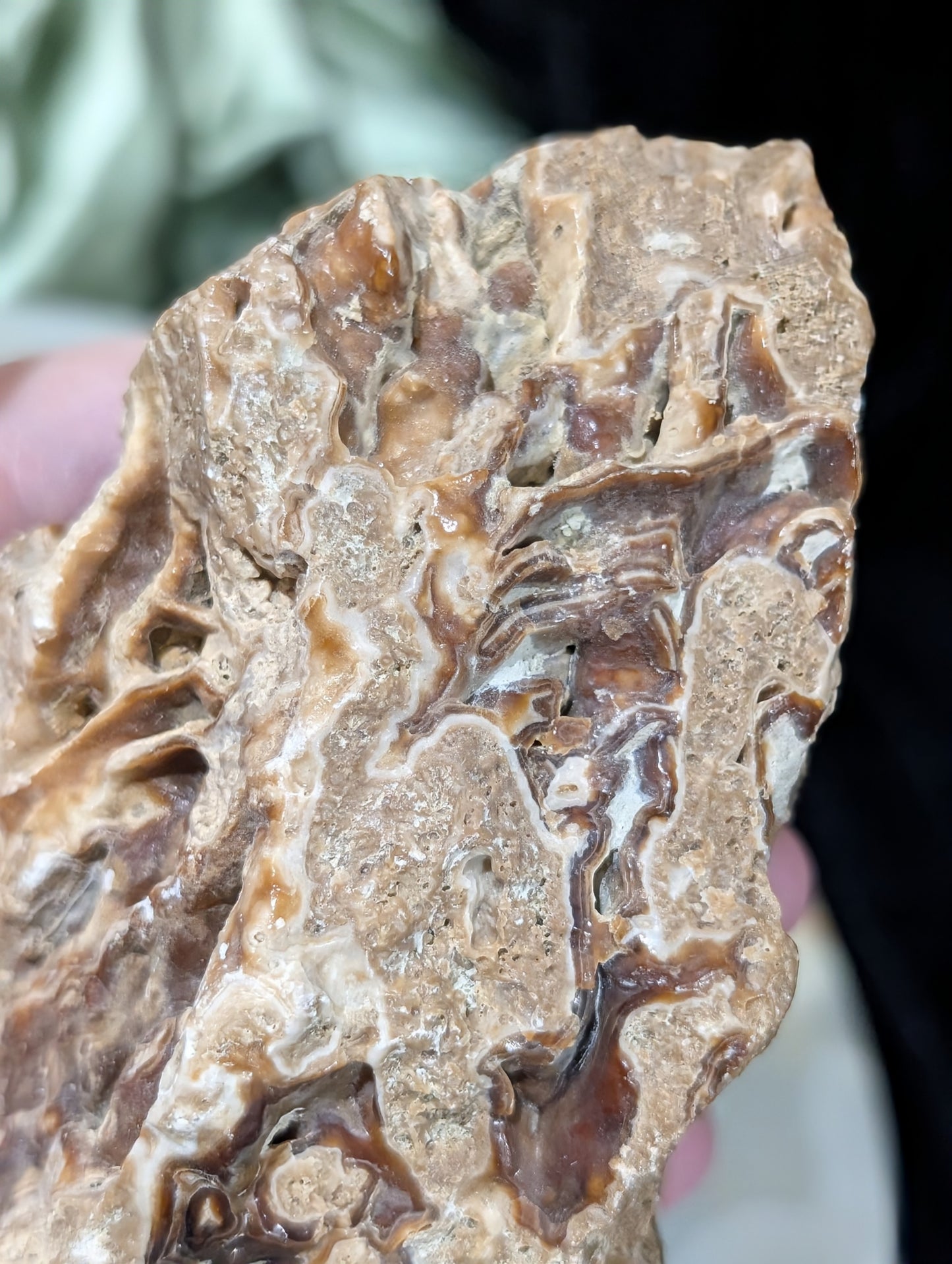 Raw Chocolate Calcite Freeform