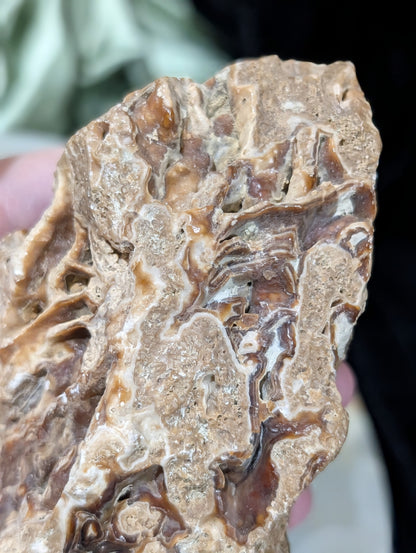 Raw Chocolate Calcite Freeform