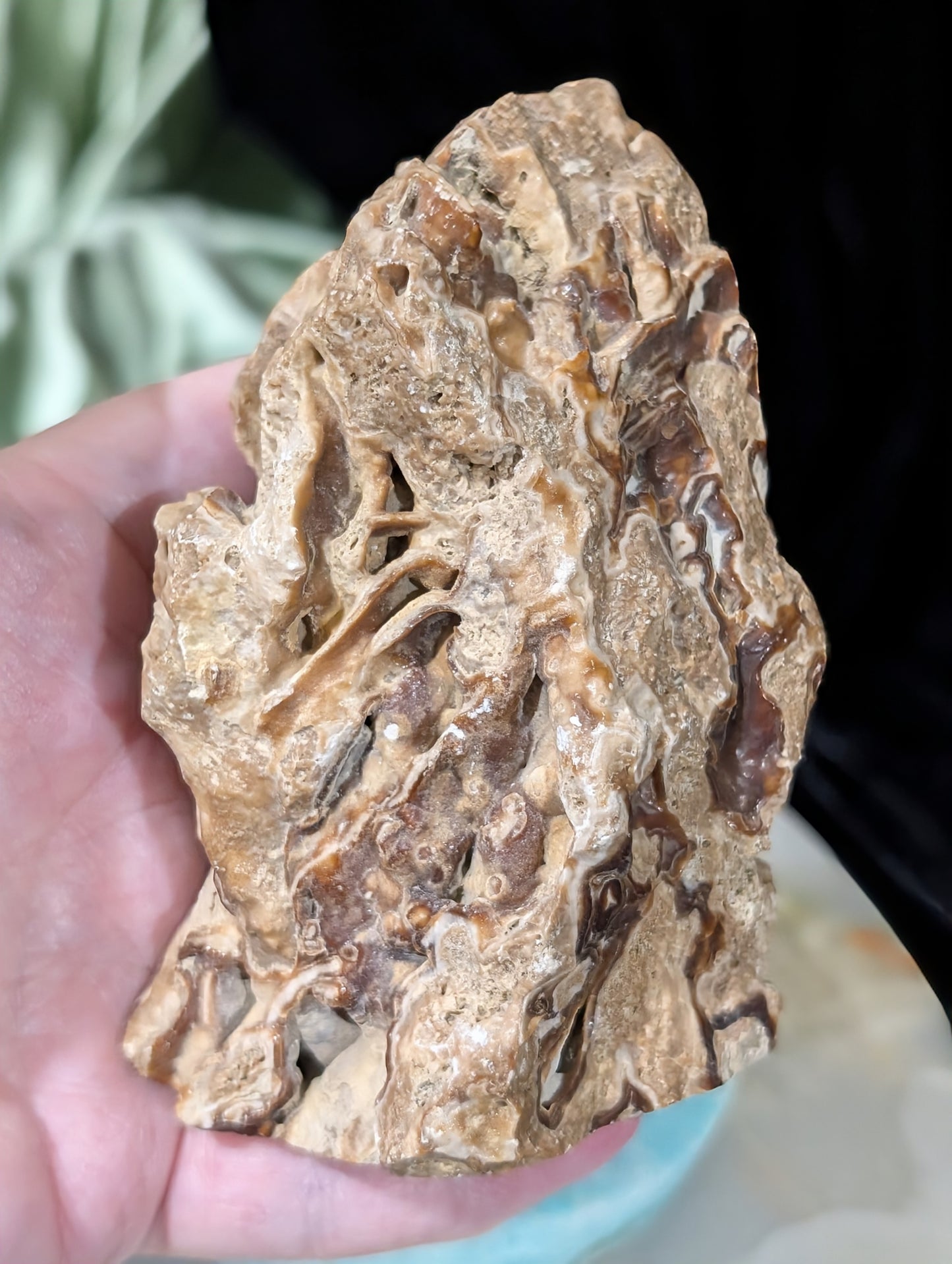 Raw Chocolate Calcite Freeform