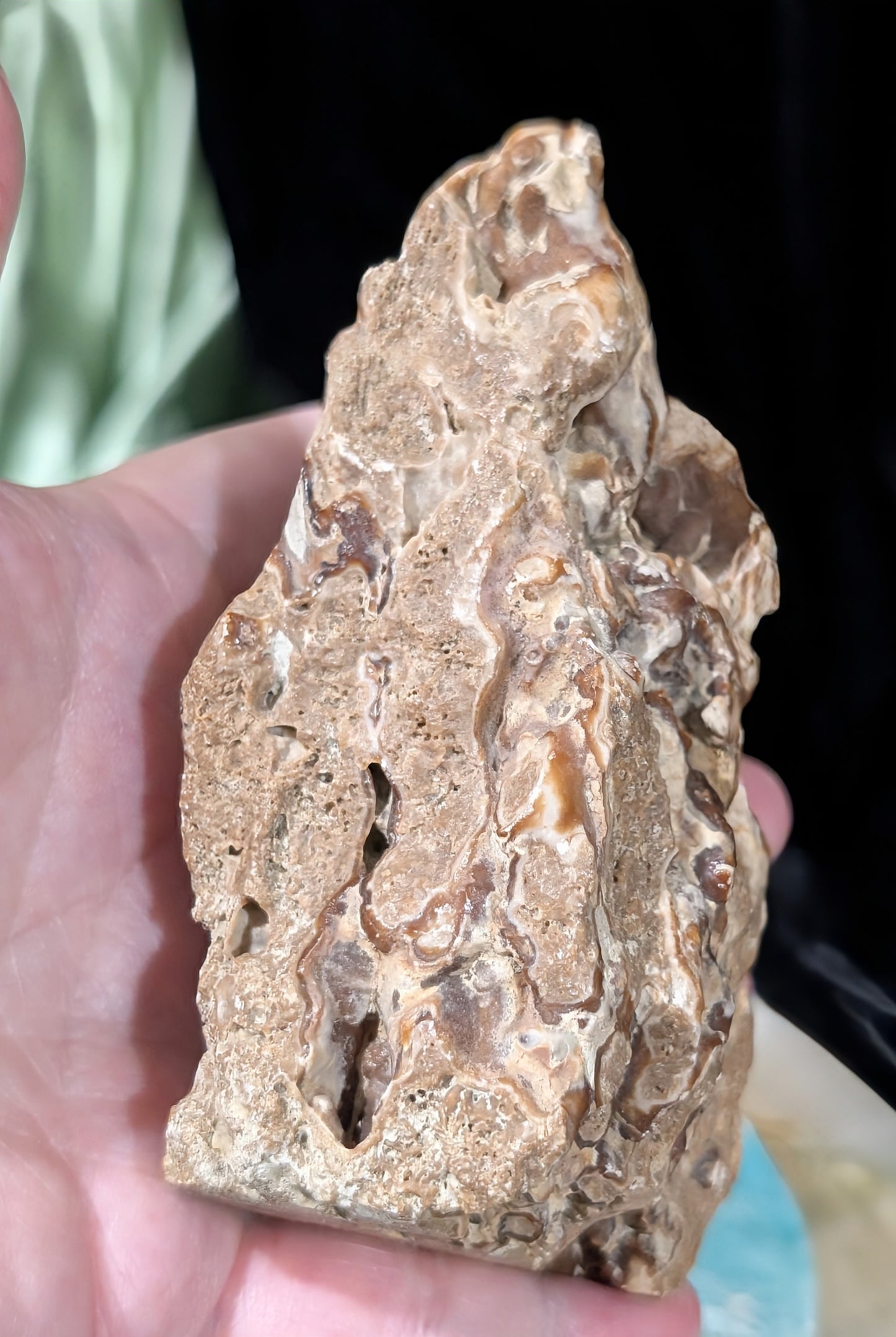 Raw Chocolate Calcite Freeform