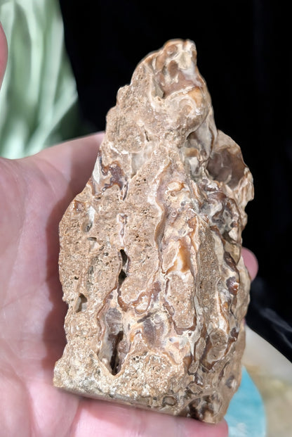 Raw Chocolate Calcite Freeform