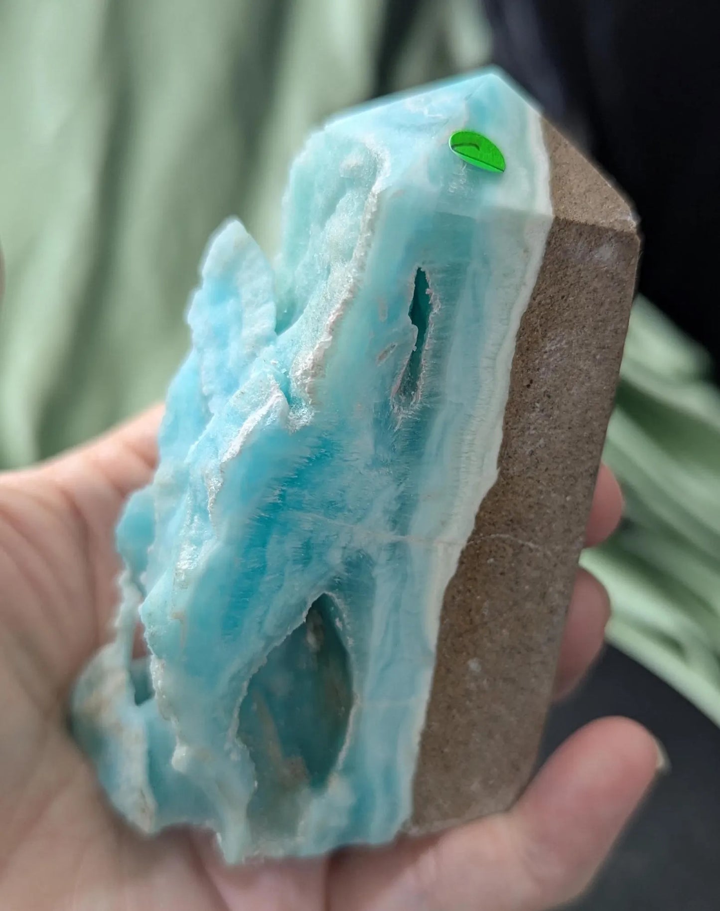 Raw Edge Aragonite Tower 1C2