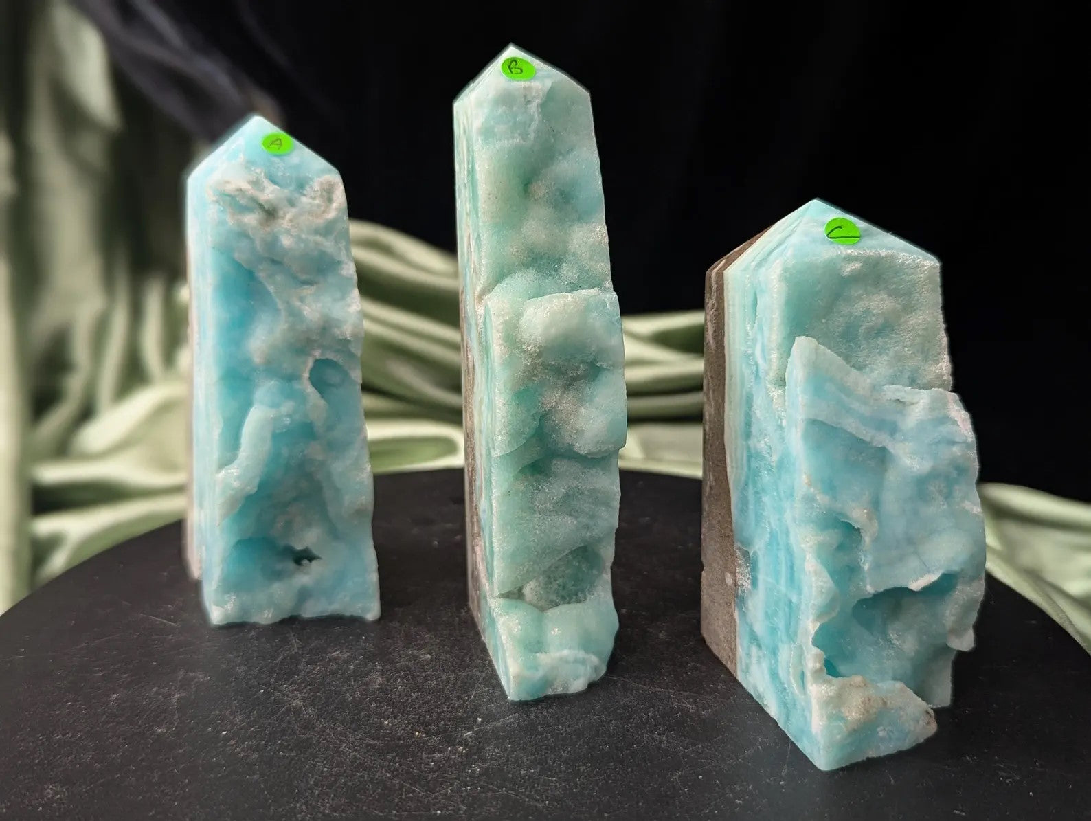 Raw Edge Aragonite Towers