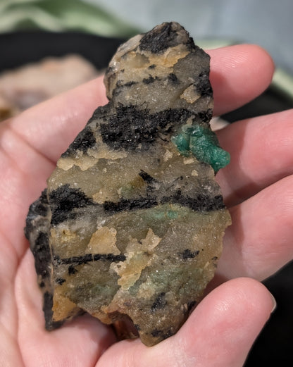 Raw Emerald in Matrix Specimen