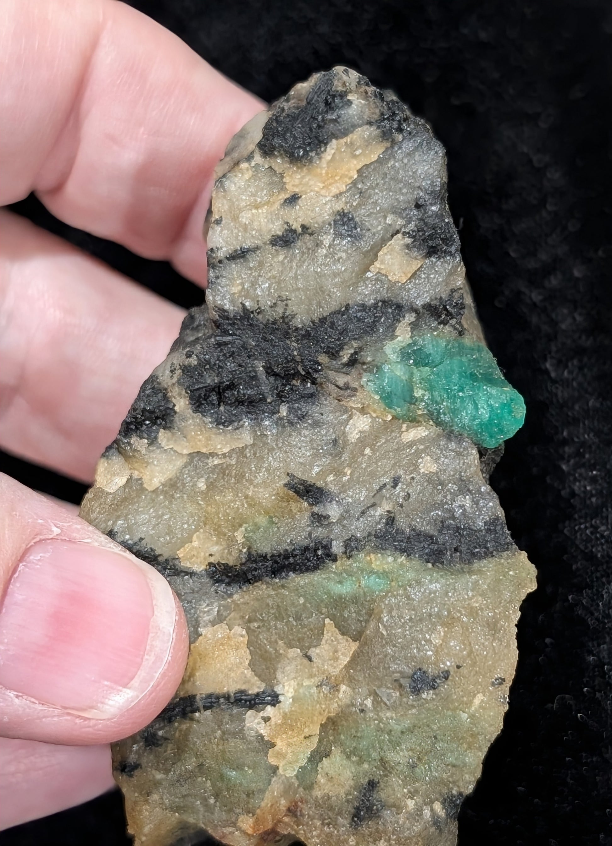 Raw Emerald in Matrix Specimen