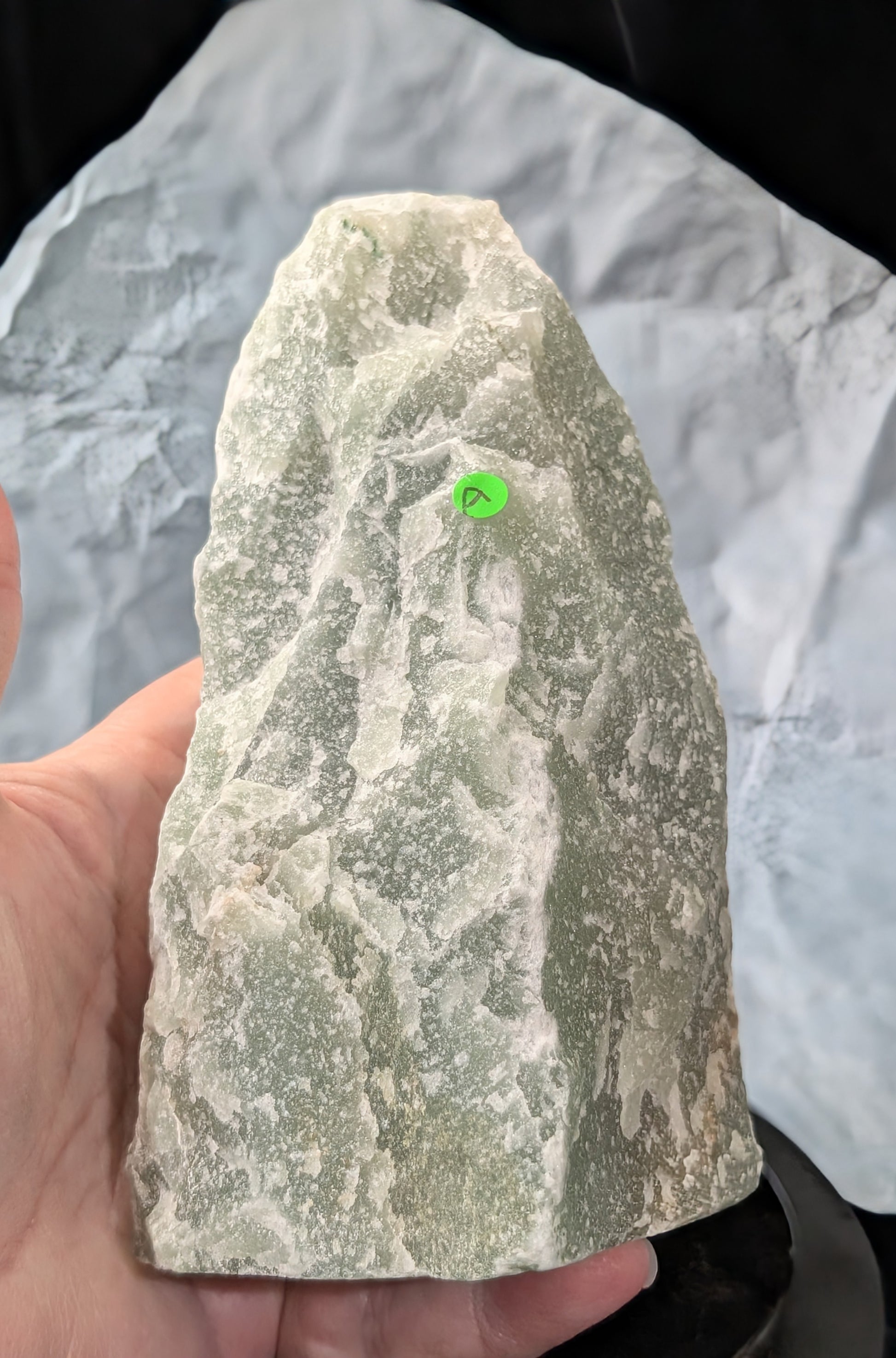 Raw Green Aventurine Tower