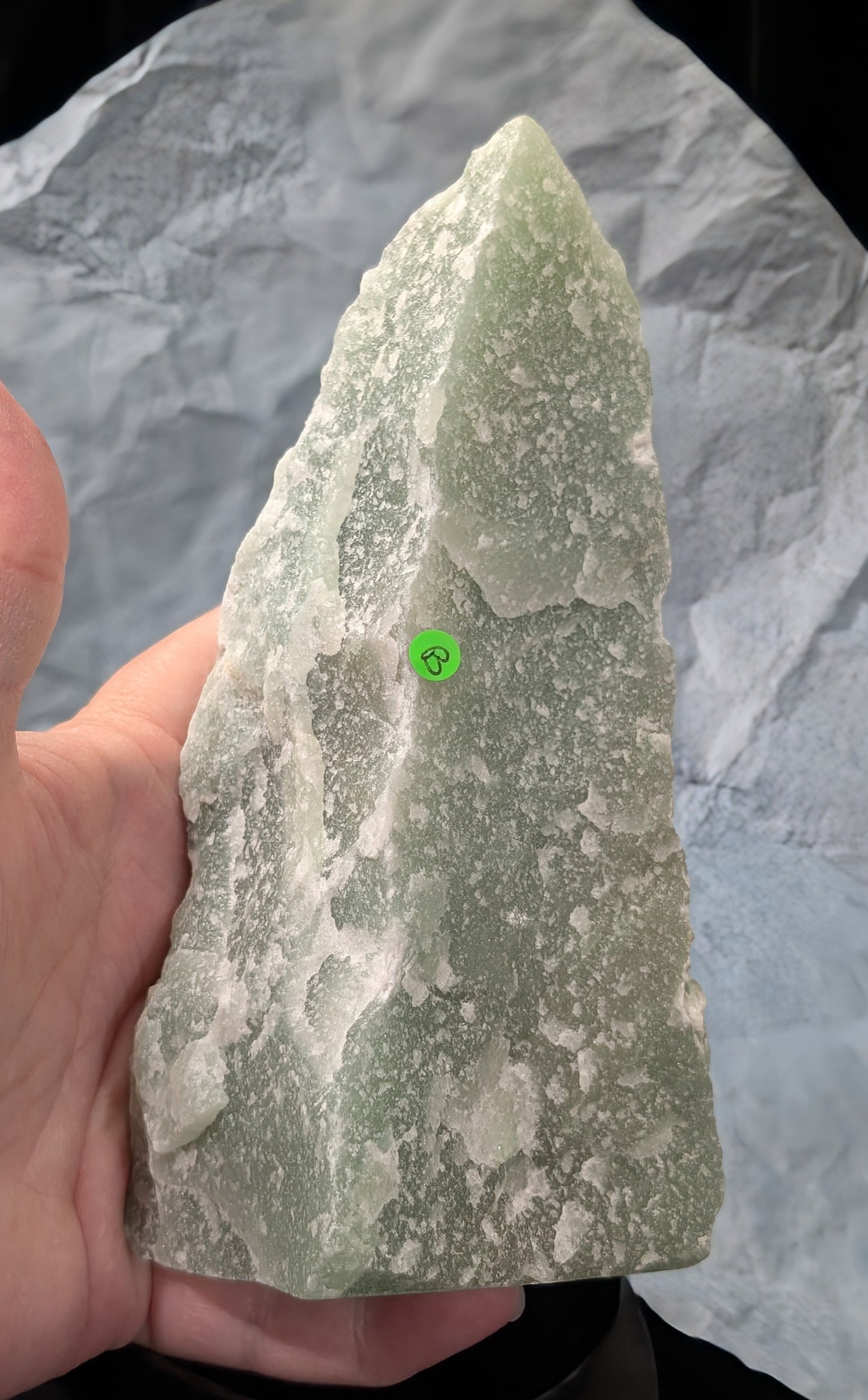 Raw Green Aventurine Tower