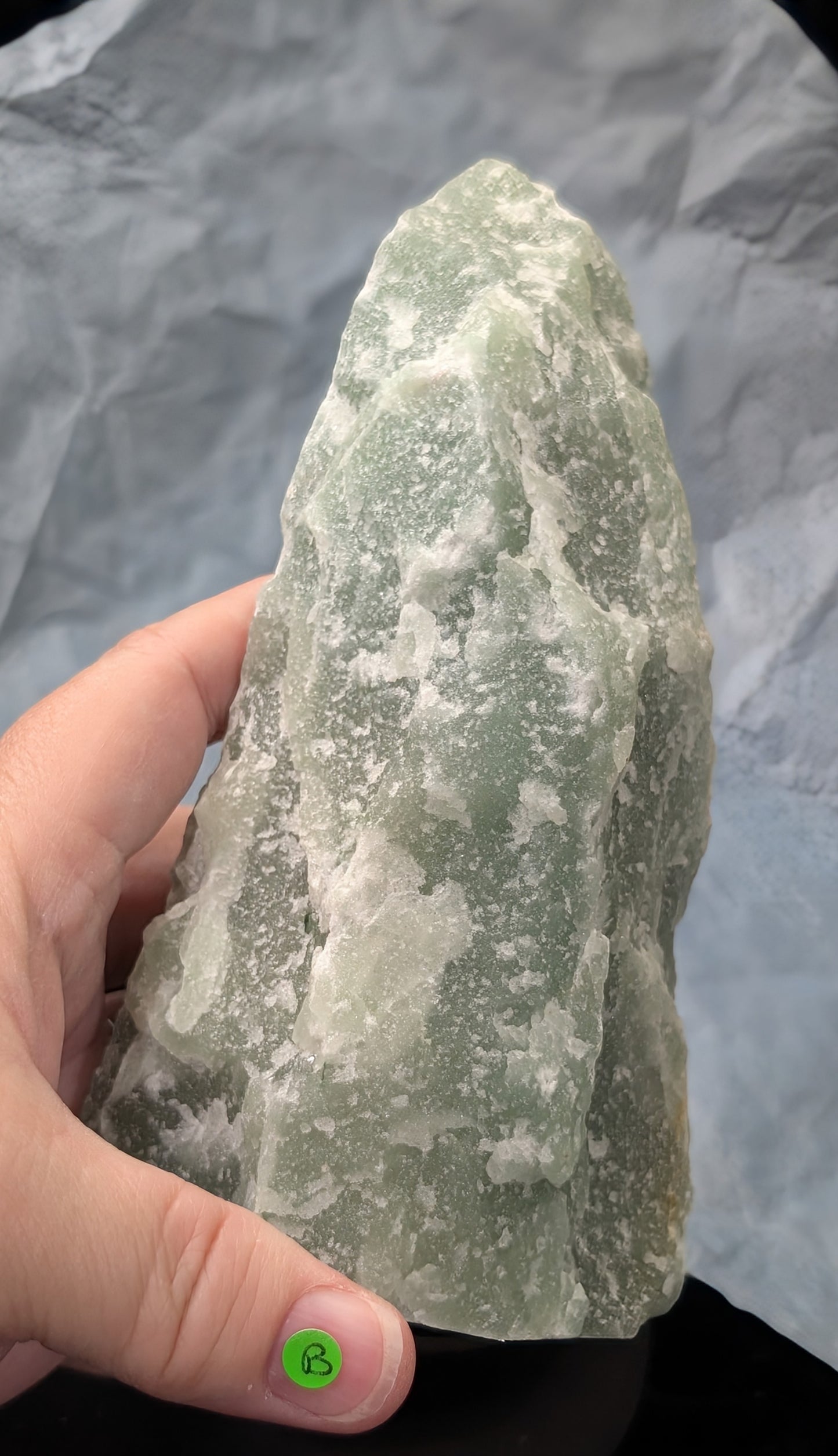 Raw Green Aventurine Tower