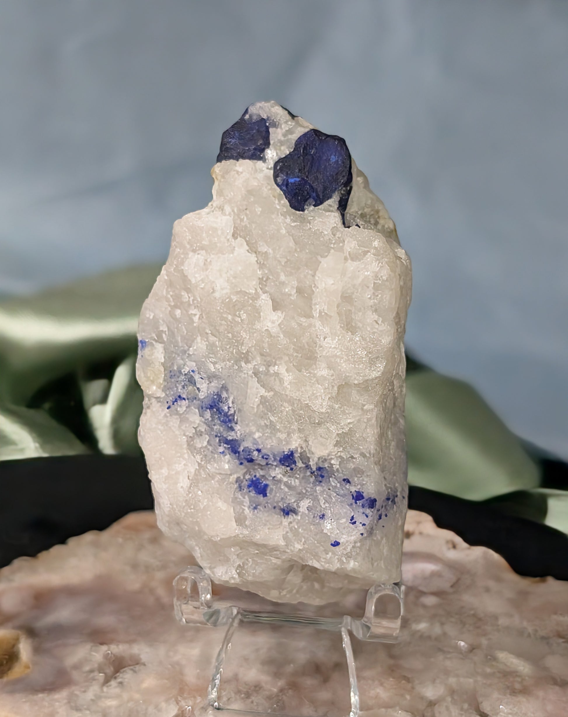 Raw Lazurite on Matrix Specimen