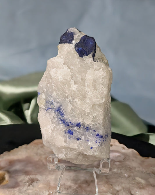 Raw Lazurite on Matrix Specimen