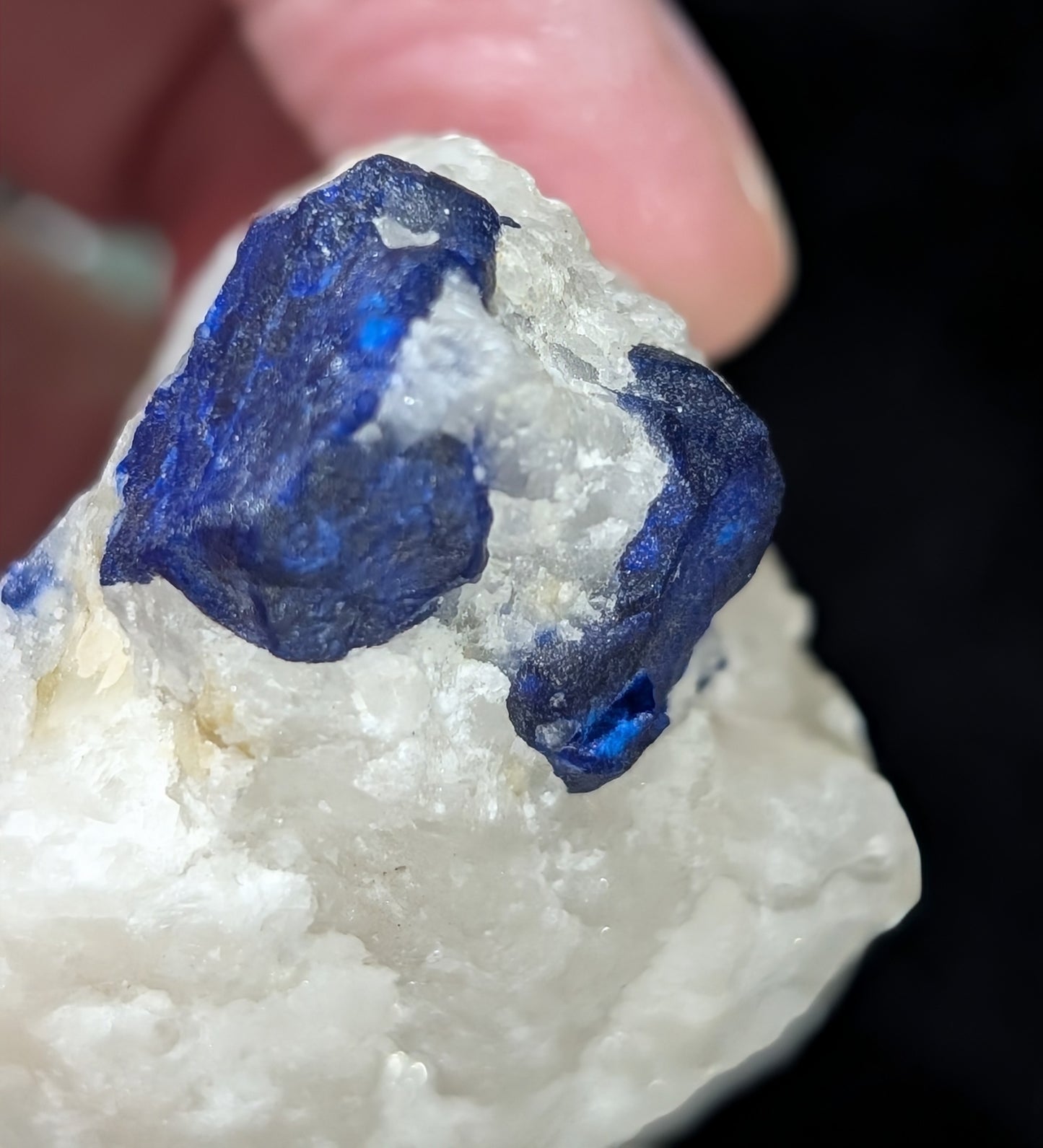 Raw Lazurite on Matrix Specimen