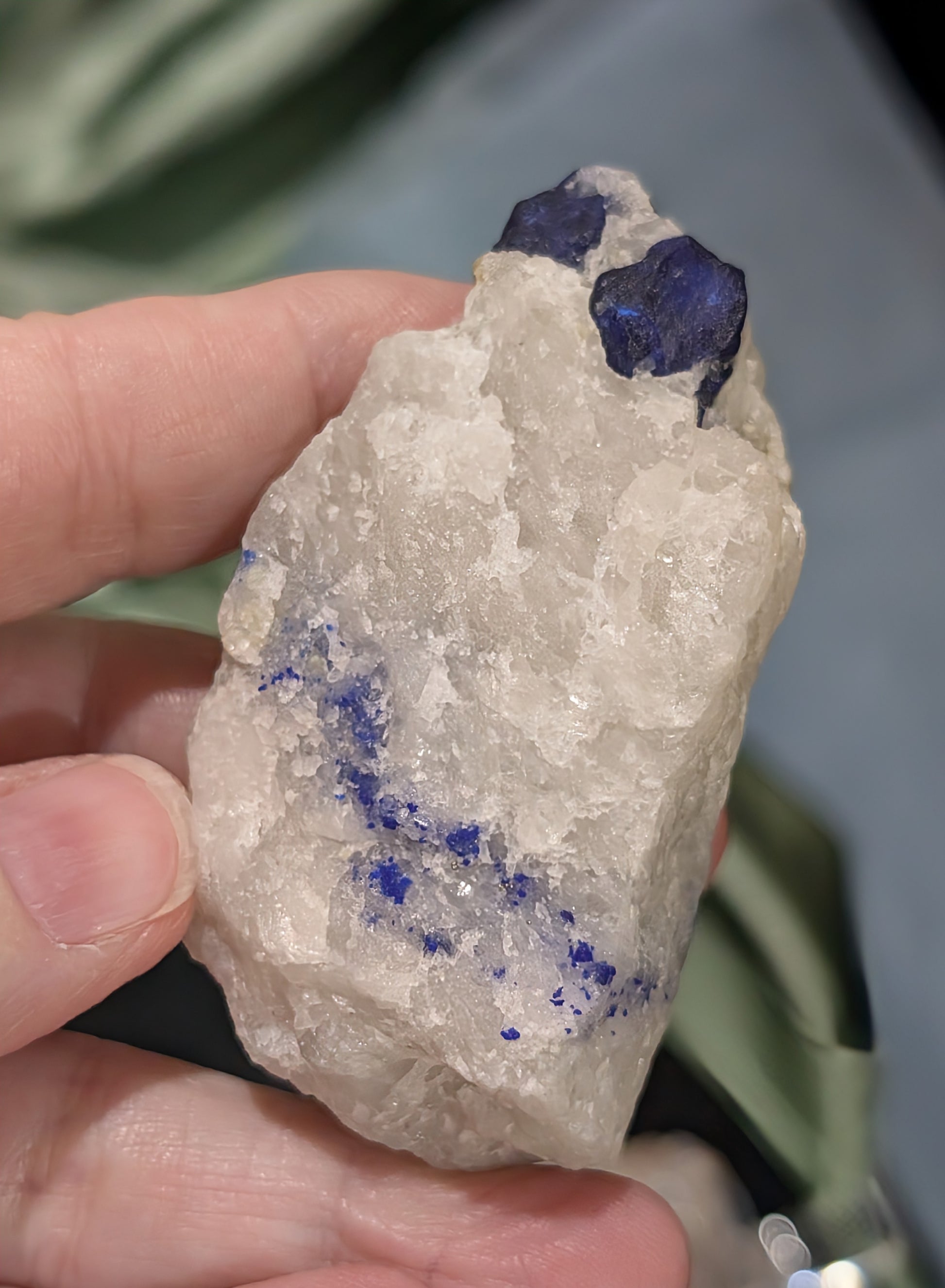 Raw Lazurite on Matrix Specimen