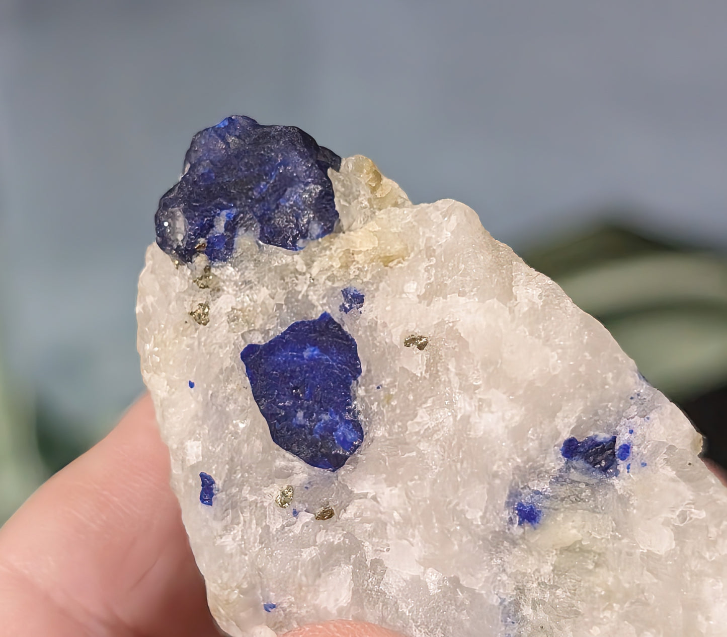 Raw Lazurite on Matrix Specimen