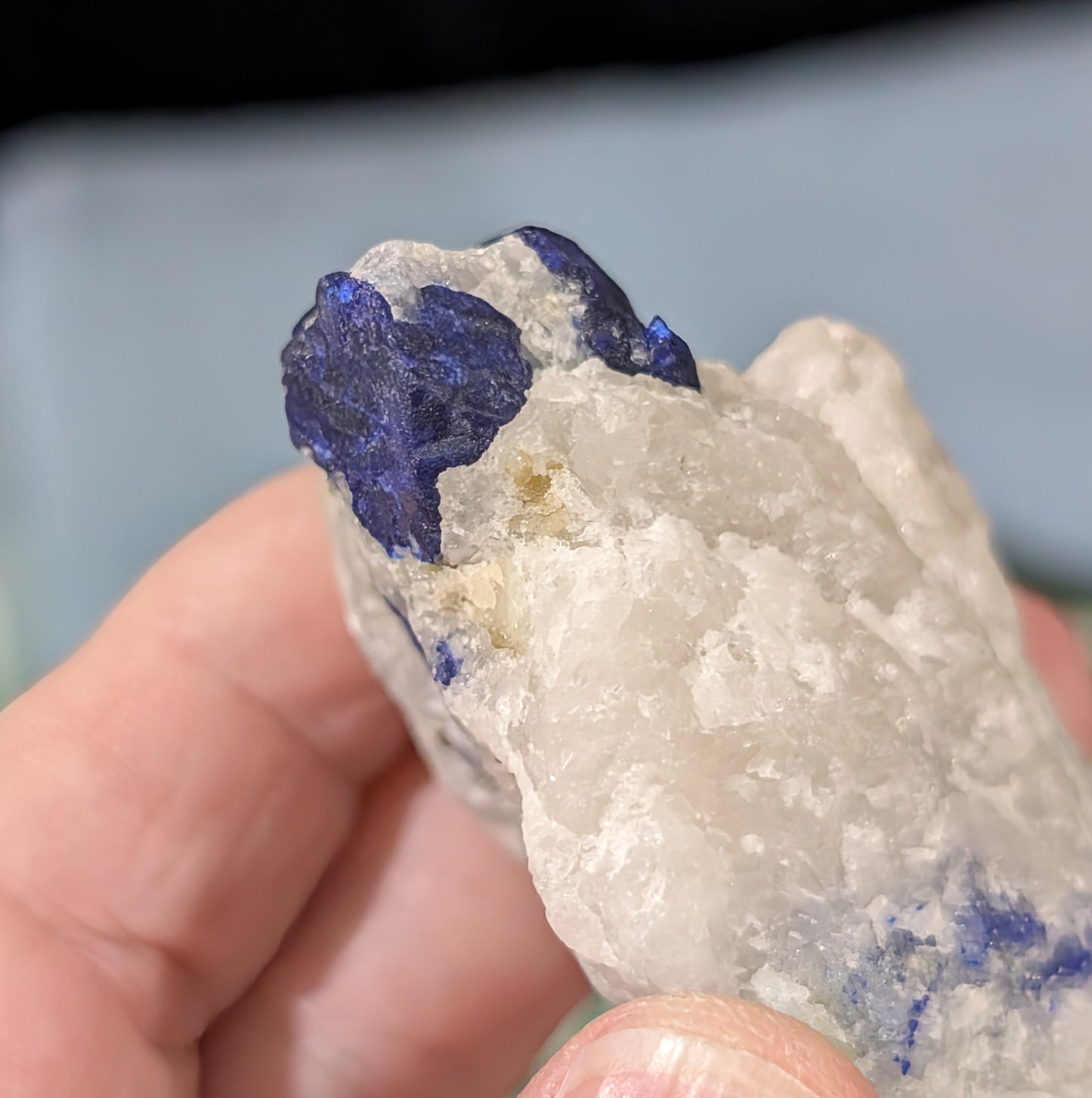 Raw Lazurite on Matrix Specimen