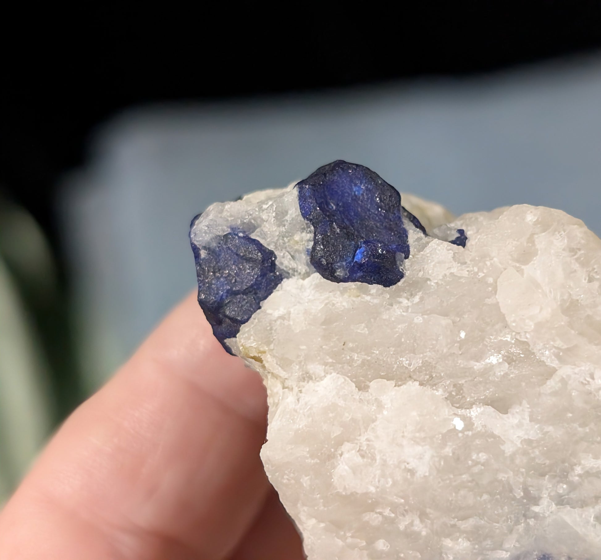 Raw Lazurite on Matrix Specimen