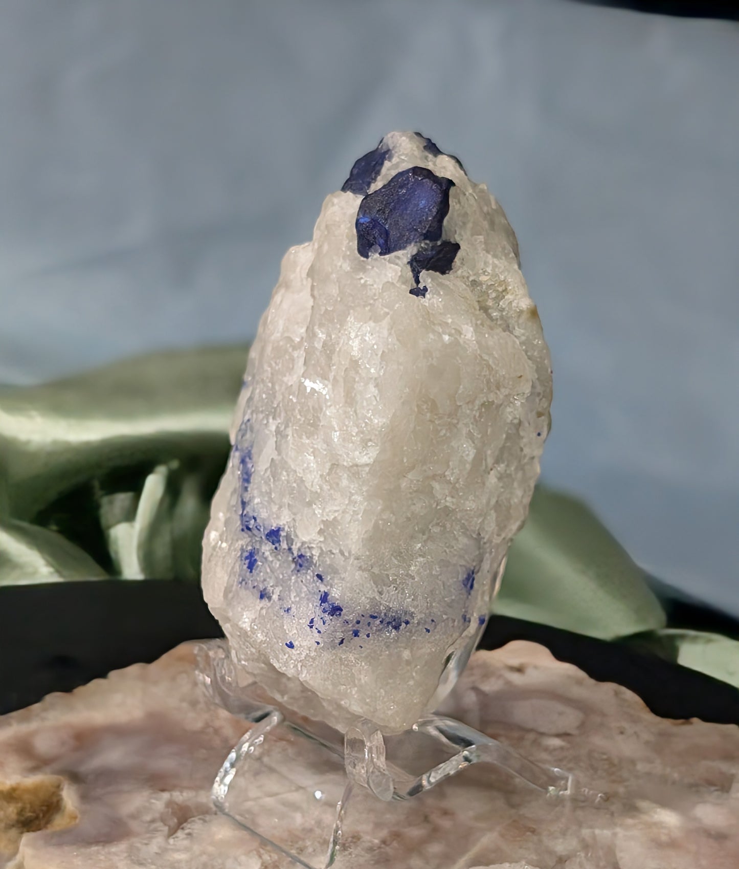 Raw Lazurite on Matrix Specimen