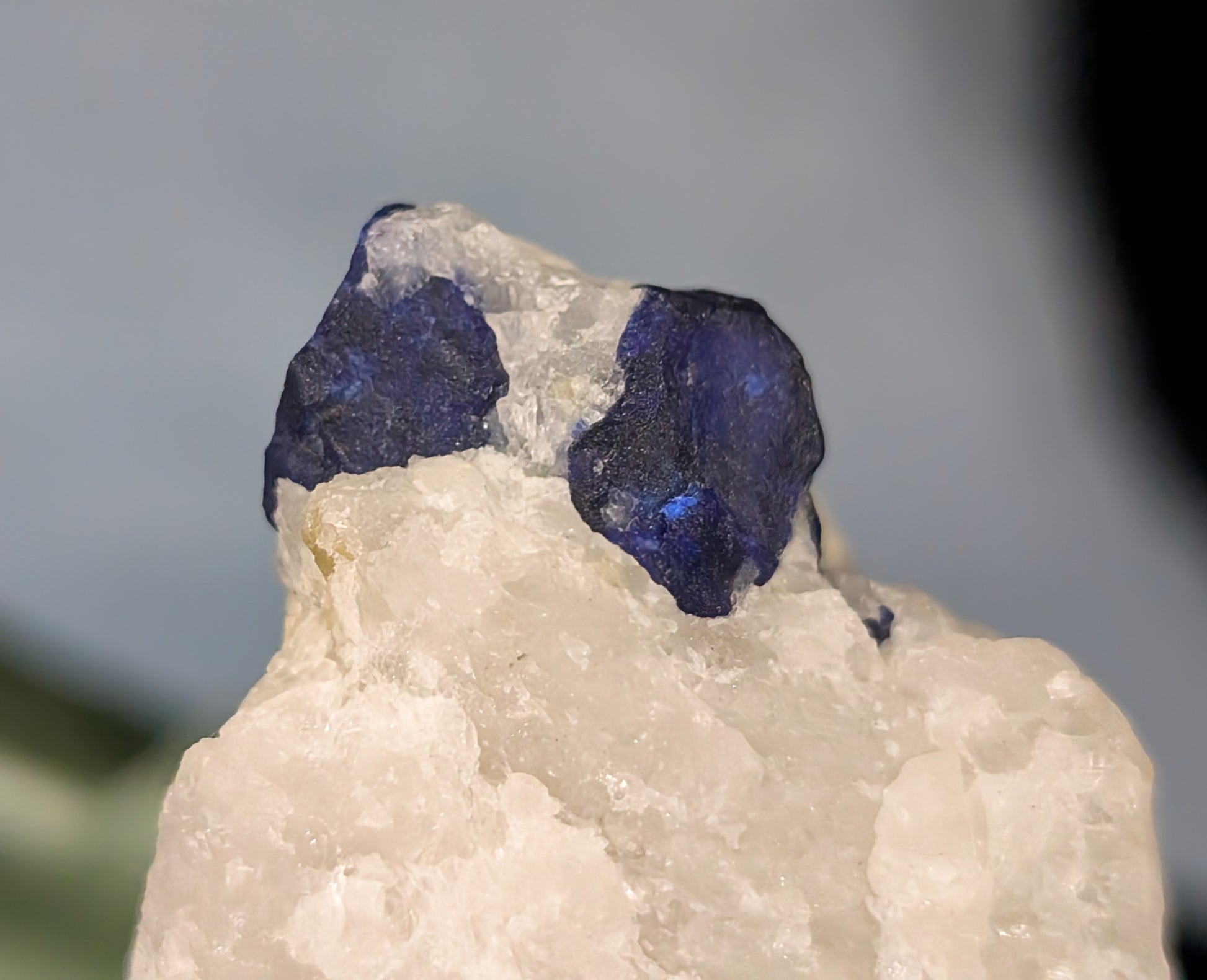 Raw Lazurite on Matrix Specimen