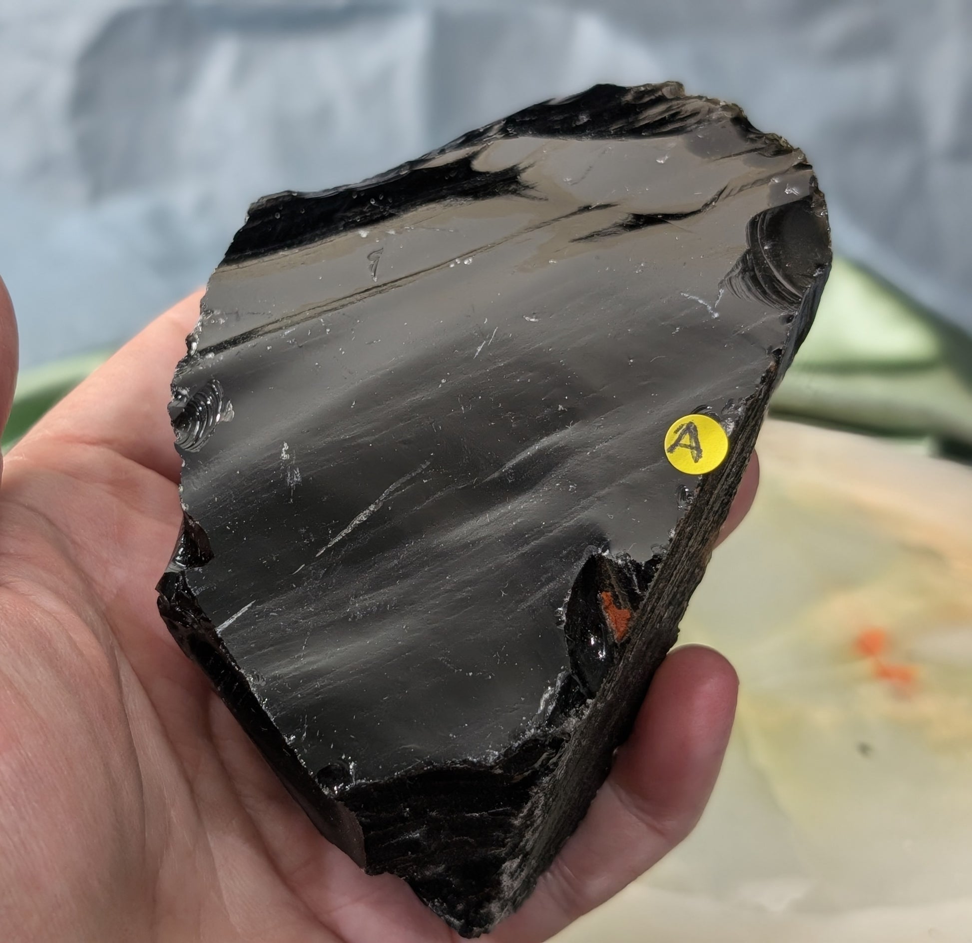 Raw Natural Obsidian Chunk