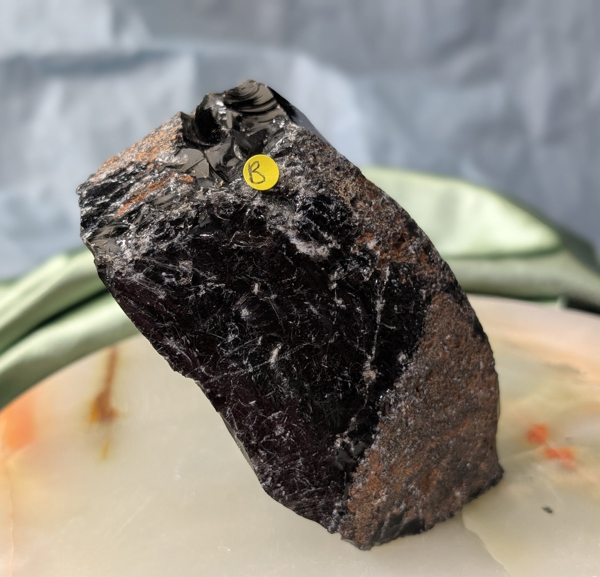 Raw Natural Obsidian Chunk