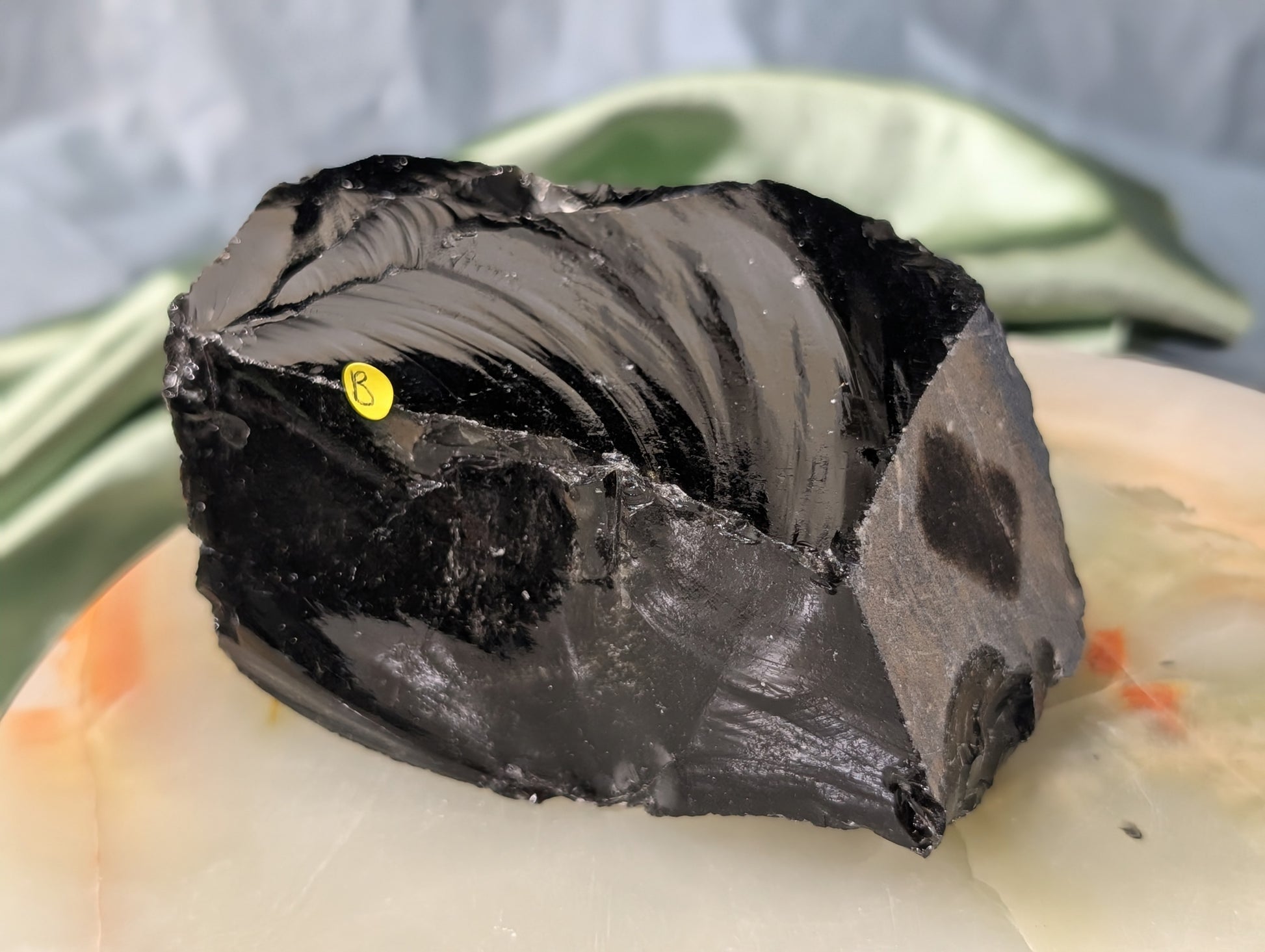 Raw Natural Obsidian Chunk