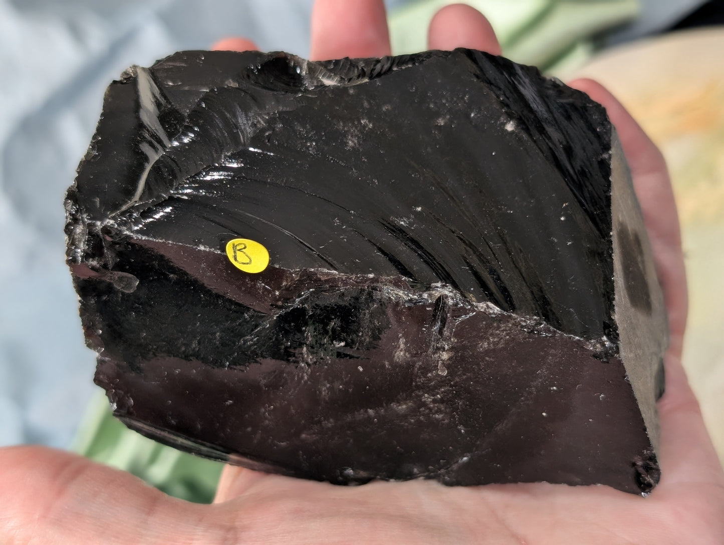 Raw Natural Obsidian Chunk