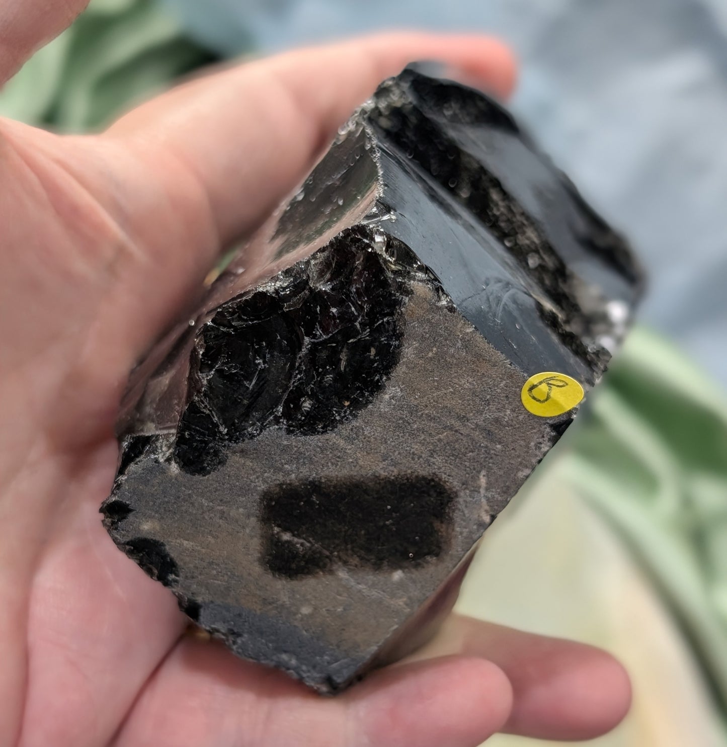 Raw Natural Obsidian Chunk