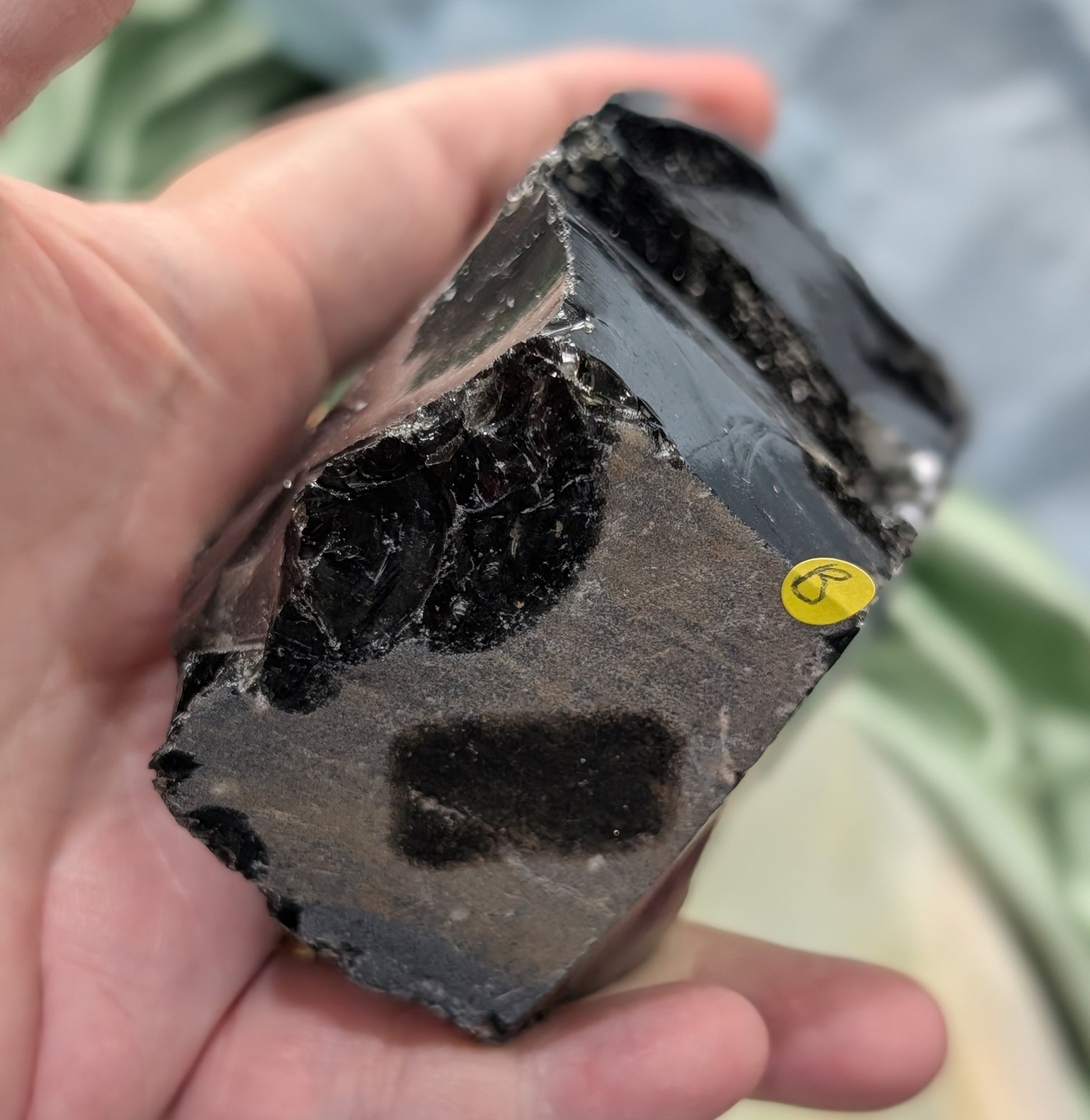 Raw Natural Obsidian Chunk