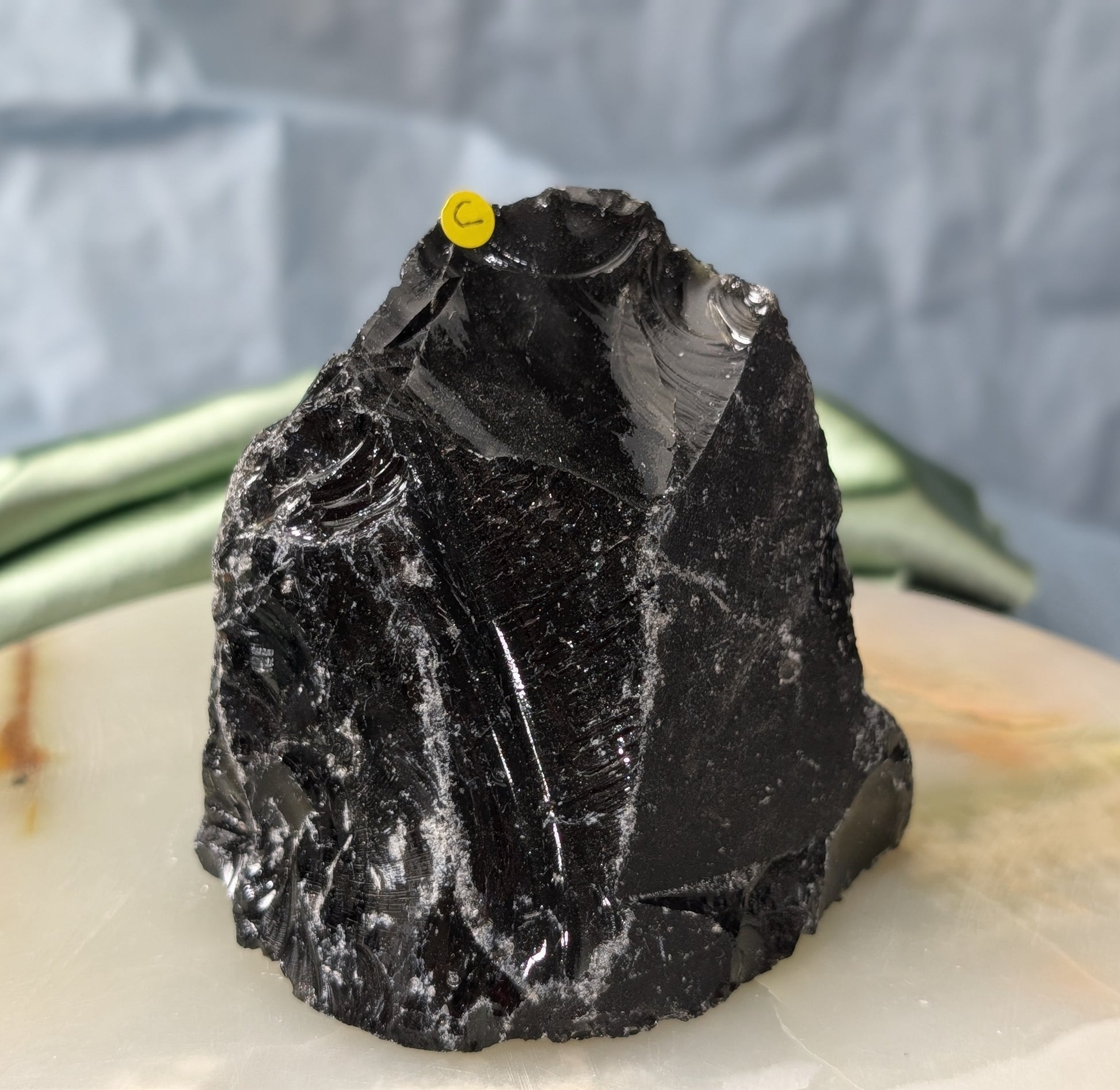 Raw Natural Obsidian Chunk