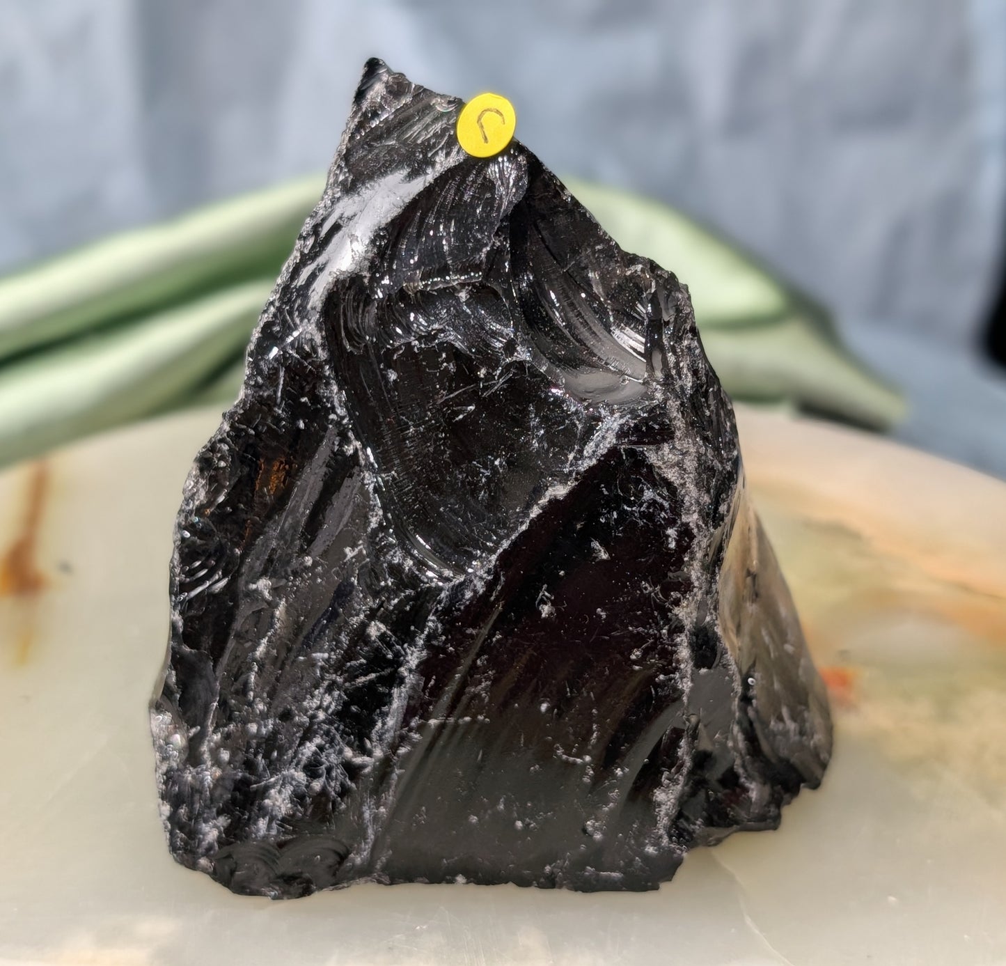 Raw Natural Obsidian Chunk