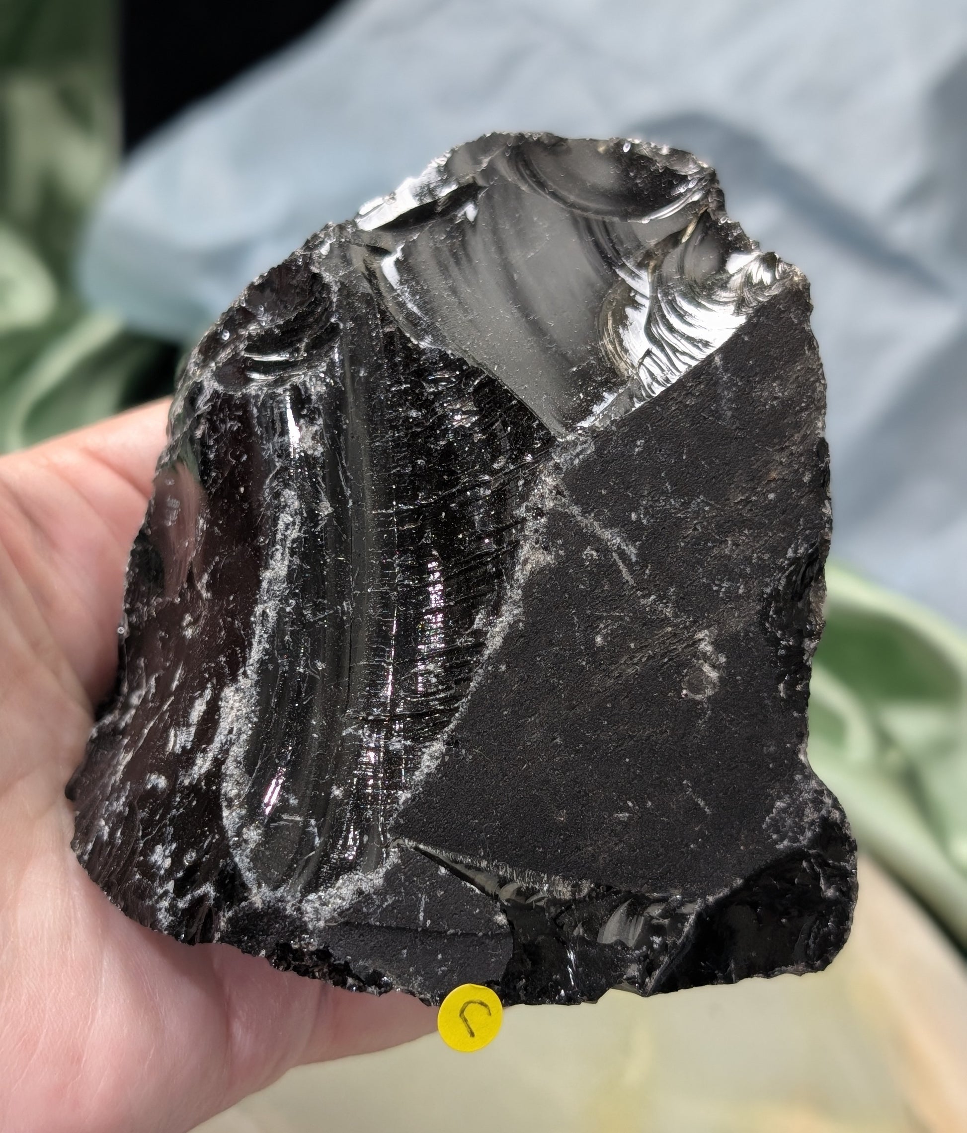 Raw Natural Obsidian Chunk