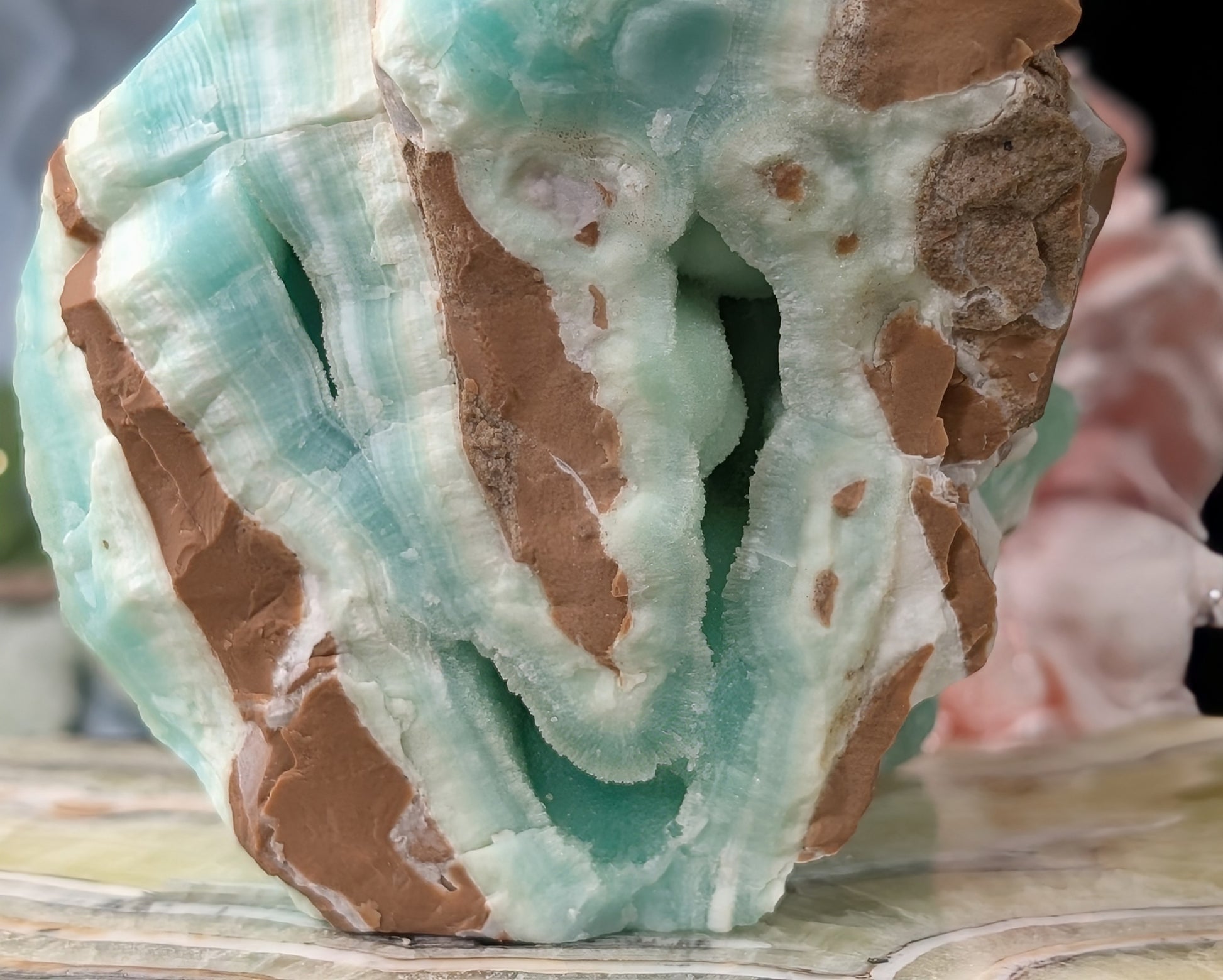 Raw Smithsonite Freeform