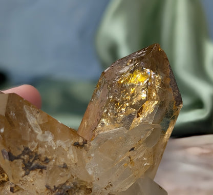 Raw Smoky Citrine Cluster Specimen 1B