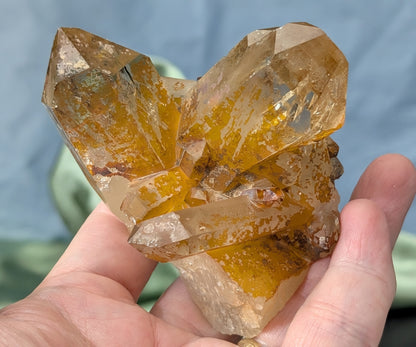 Raw Smoky Citrine Cluster Specimen 1H