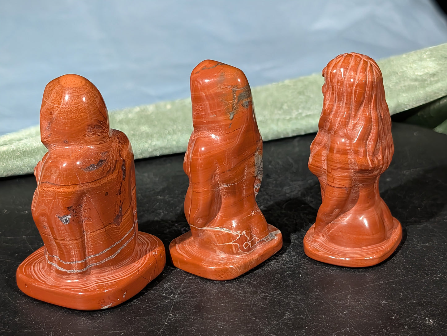 Red Jasper Maiden Mother Crone Set 1B