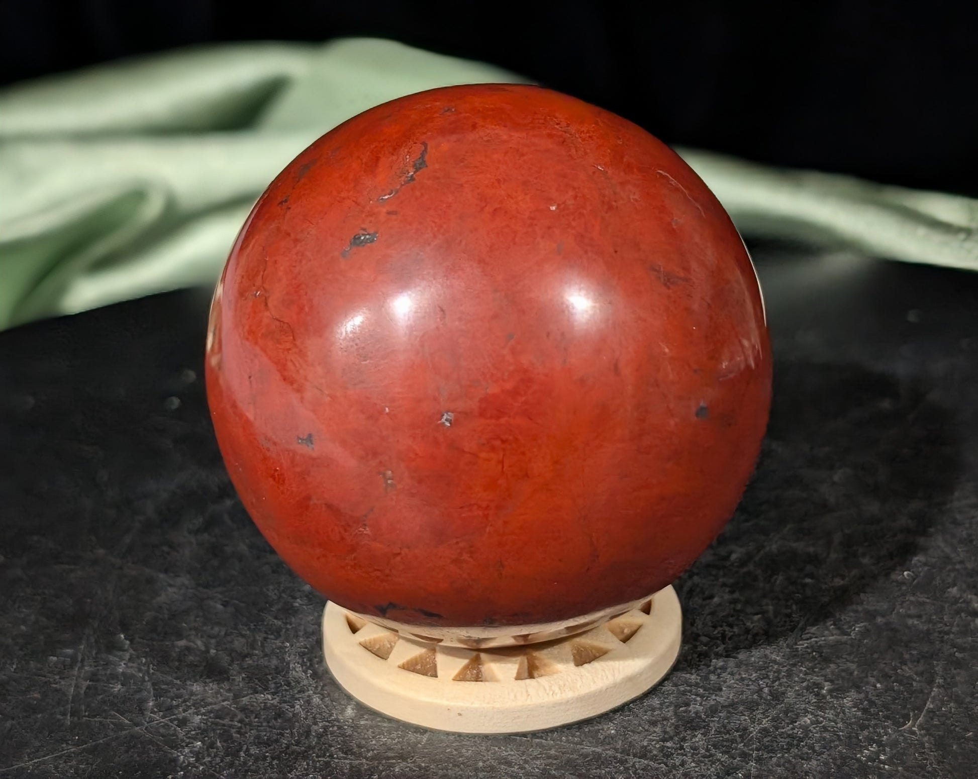 Red Jasper Sphere