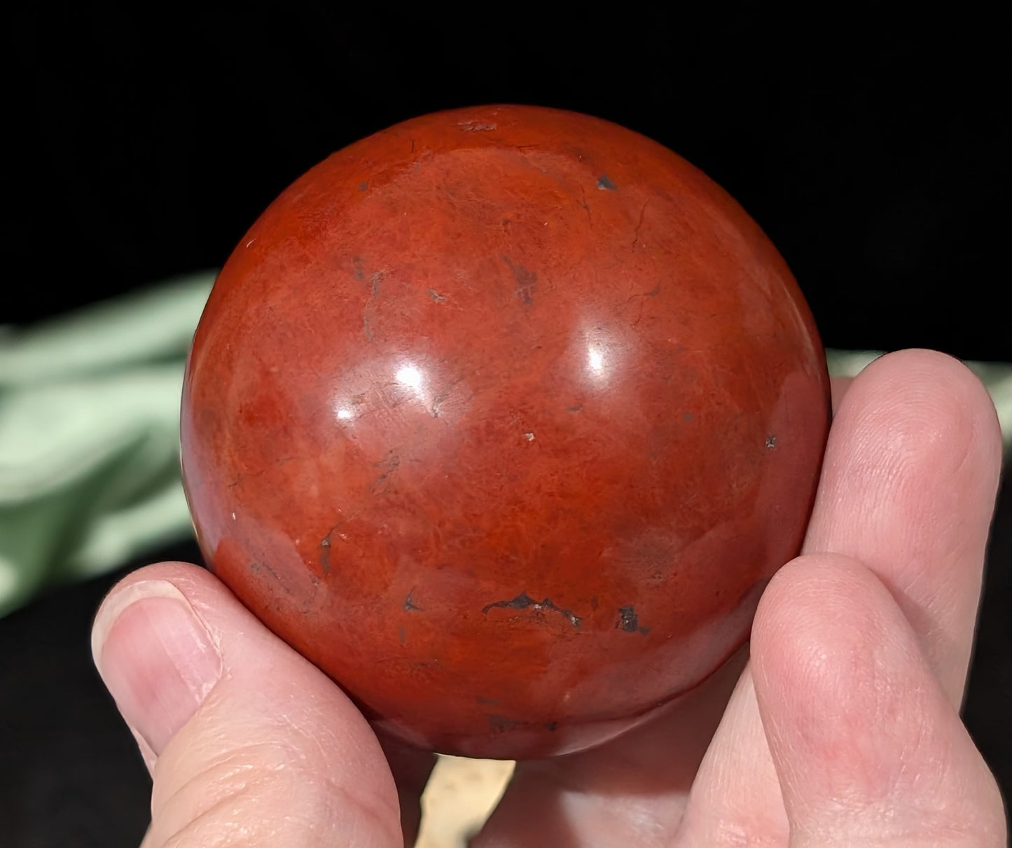 Red Jasper Sphere