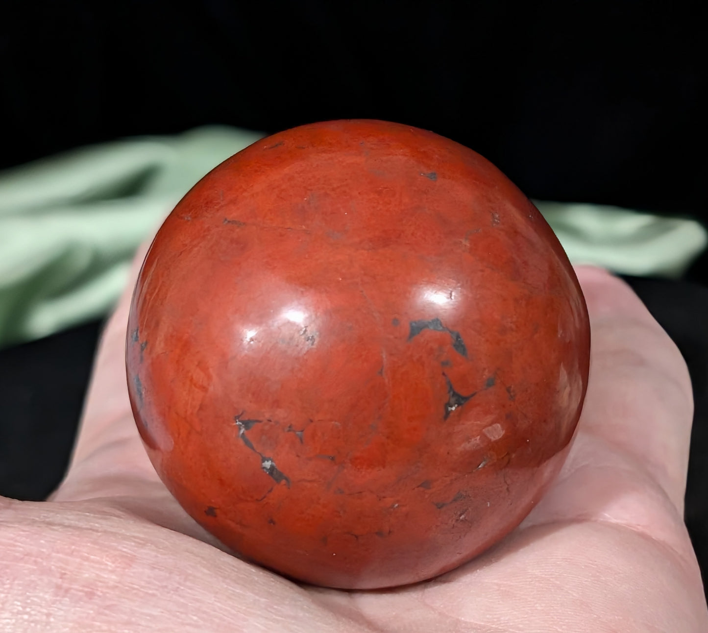 Red Jasper Sphere